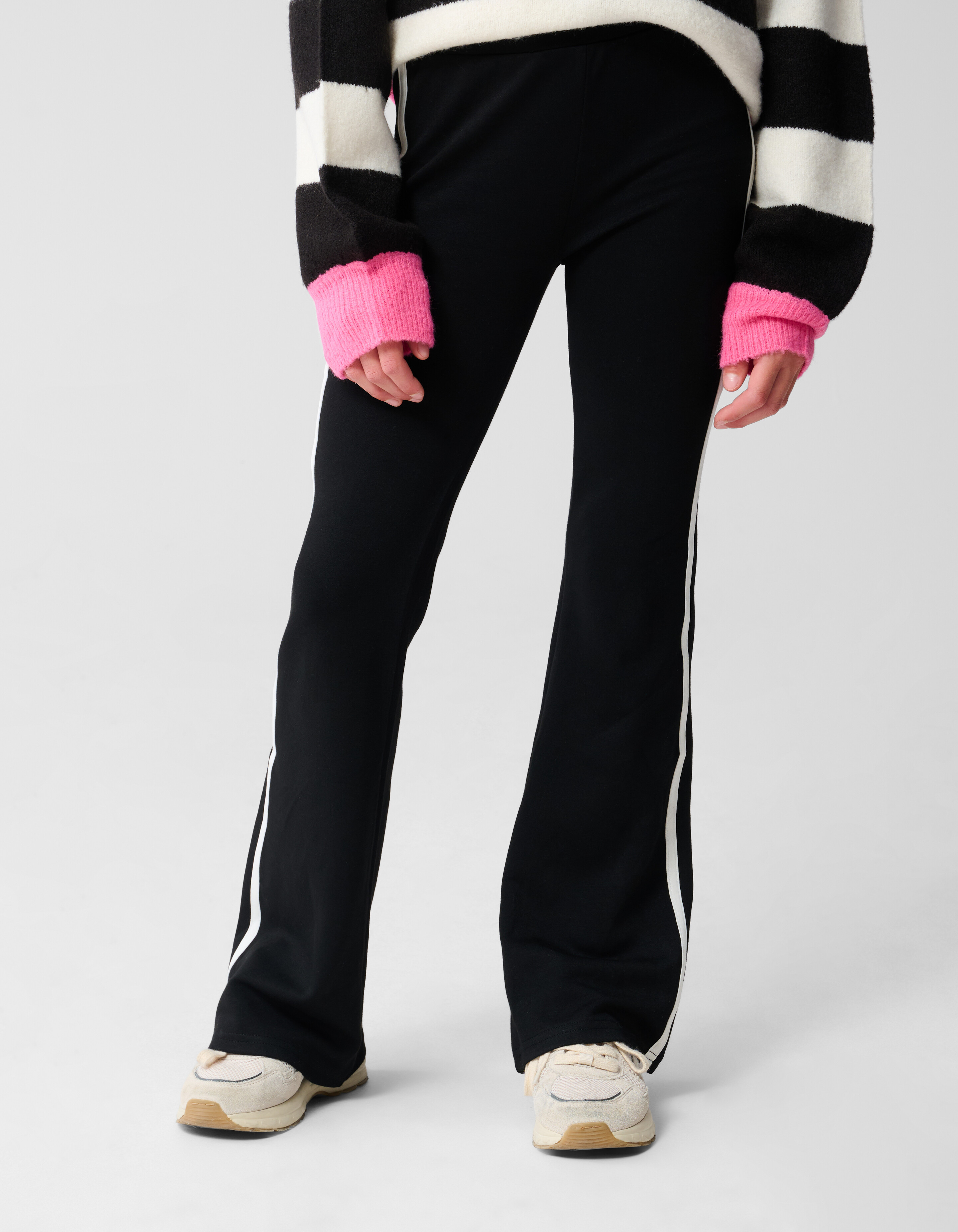 Sporty Flared Broek Zwart SHOEBY GIRLS