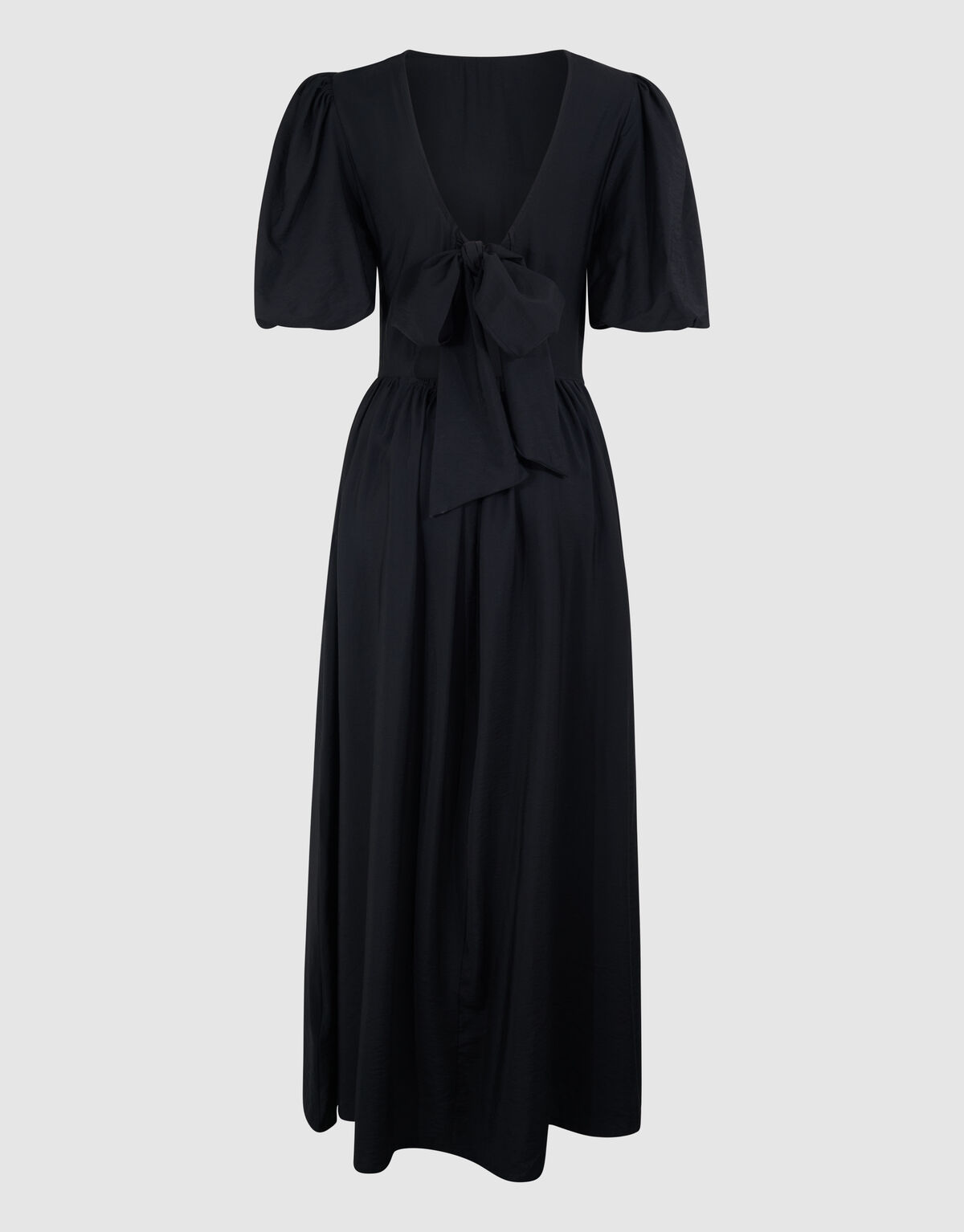 Strik Maxi Jurk Zwart SHOEBY WOMEN