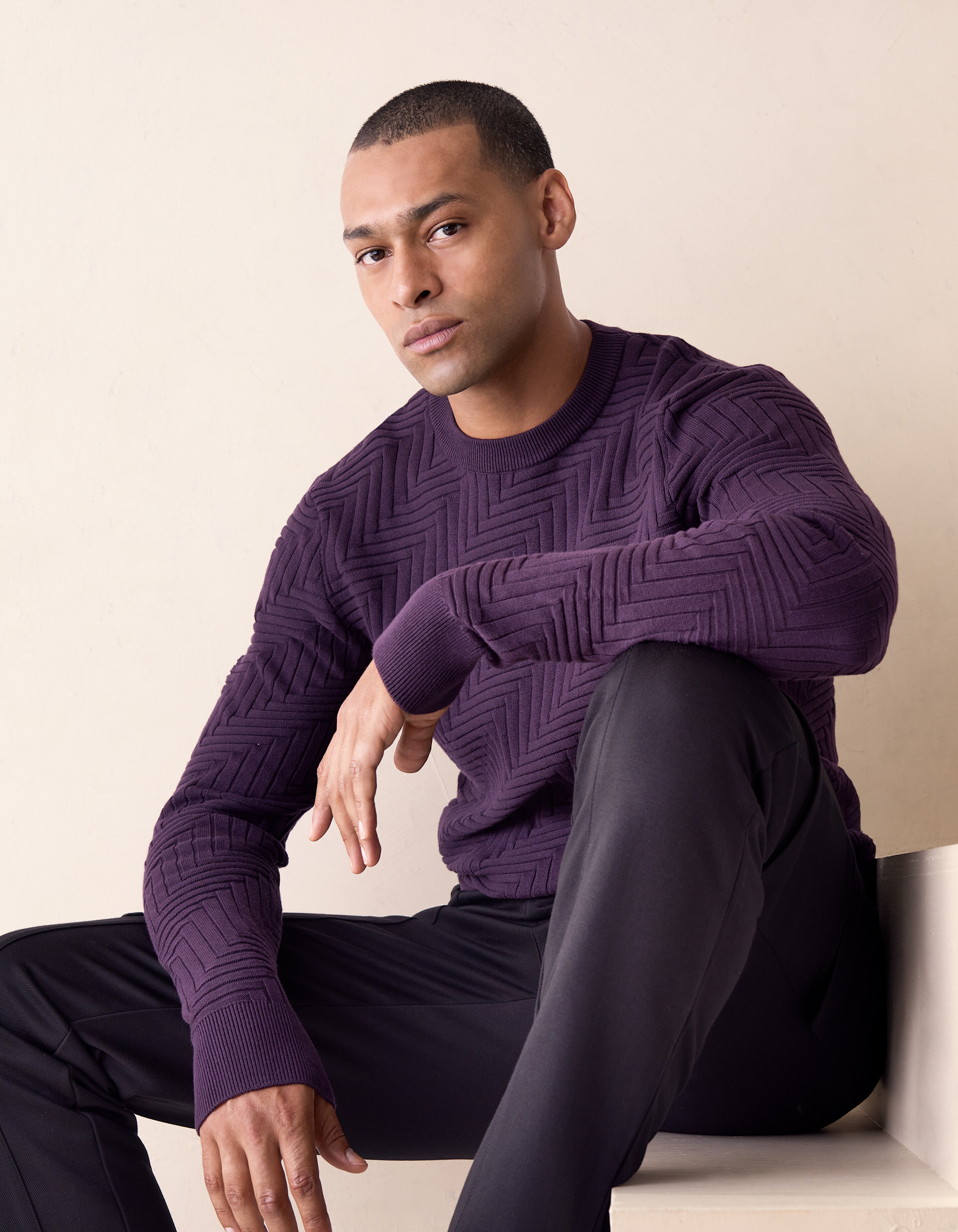 Tapered Cargo Broek Zwart SHOEBY MEN