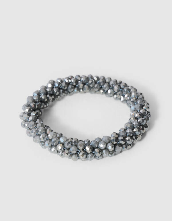 Beaded Armband Zilver SHOEBY ACCESSOIRES