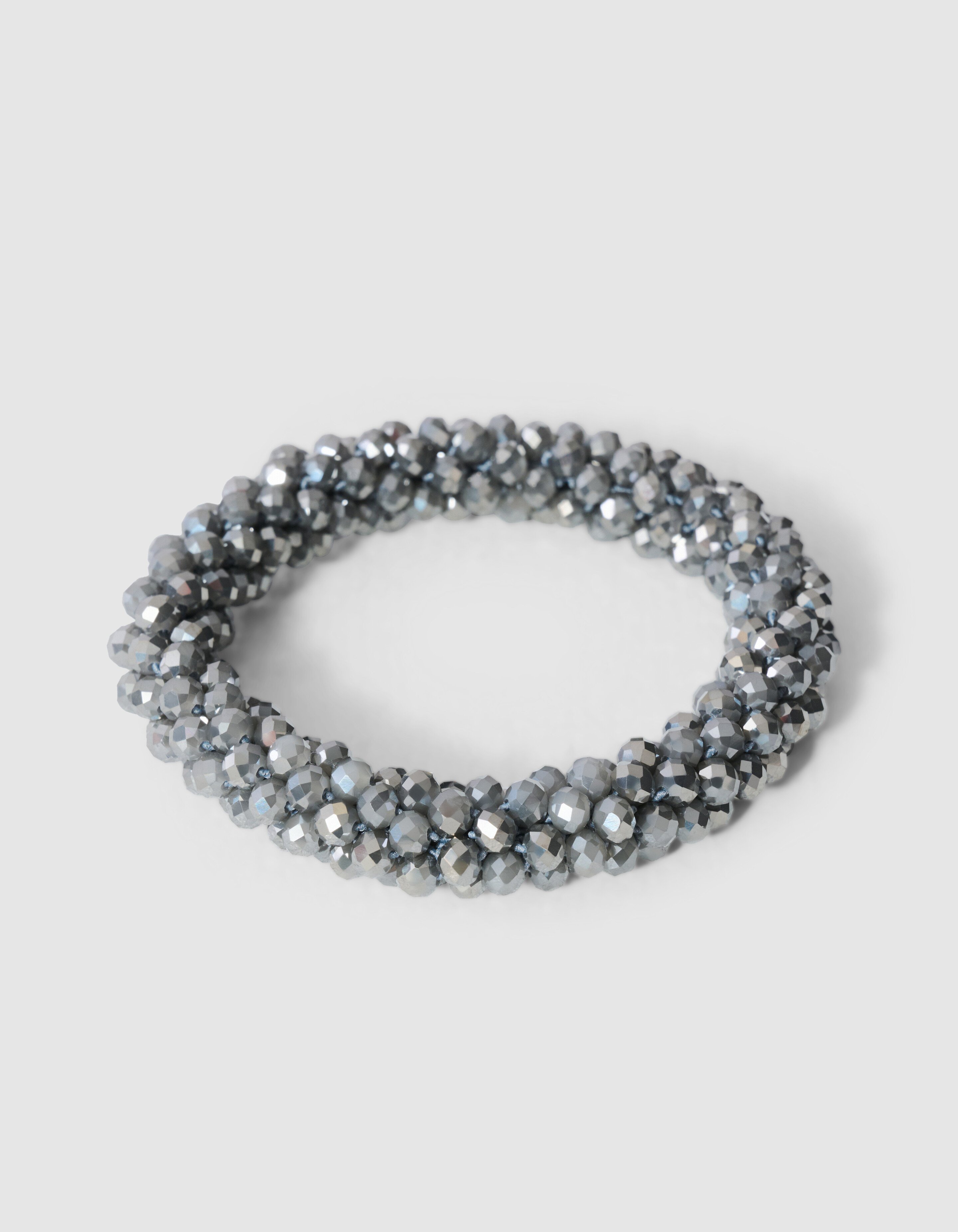 Beaded Armband Zilver SHOEBY ACCESSOIRES