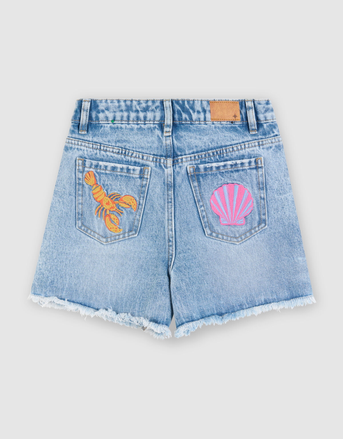 Embroidery Short Bleached SHOEBY GIRLS
