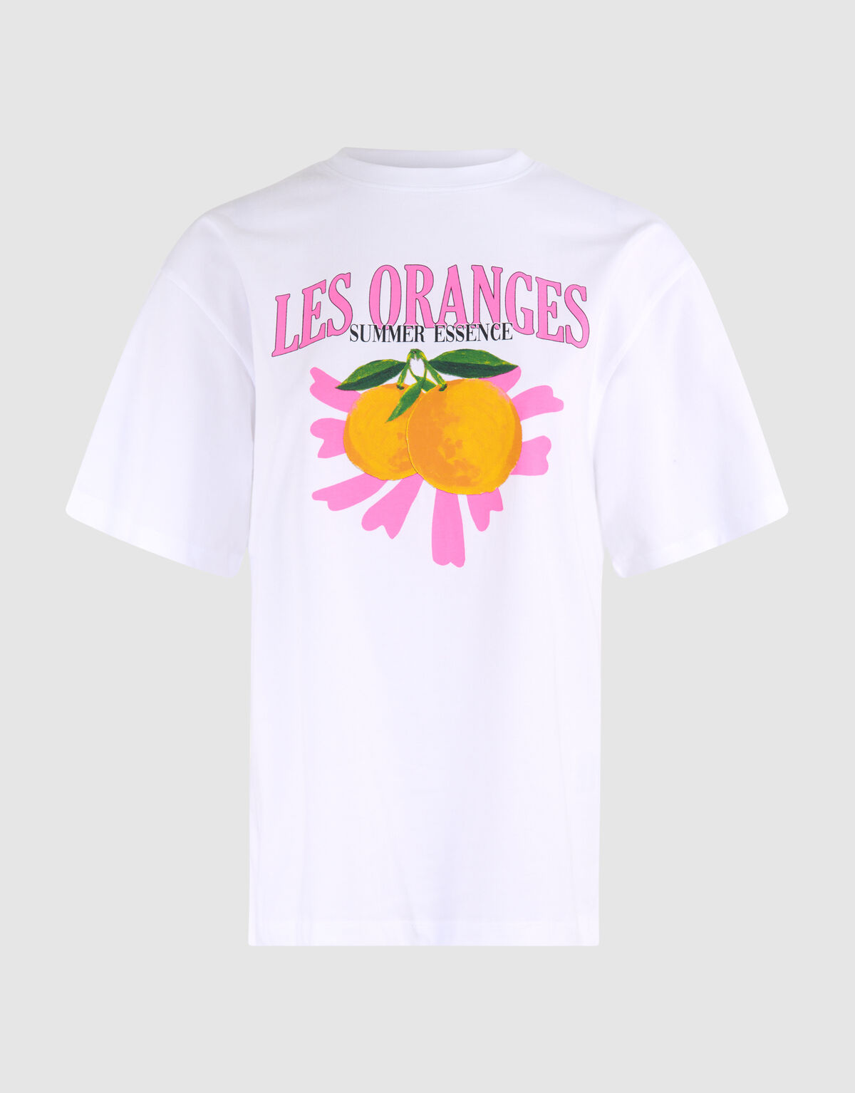 Oversized Les Oranges T-shirt Wit SHOEBY WOMEN