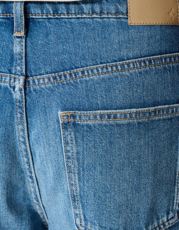 Barrel Fit Jeans Donkerblauw SHOEBY WOMEN