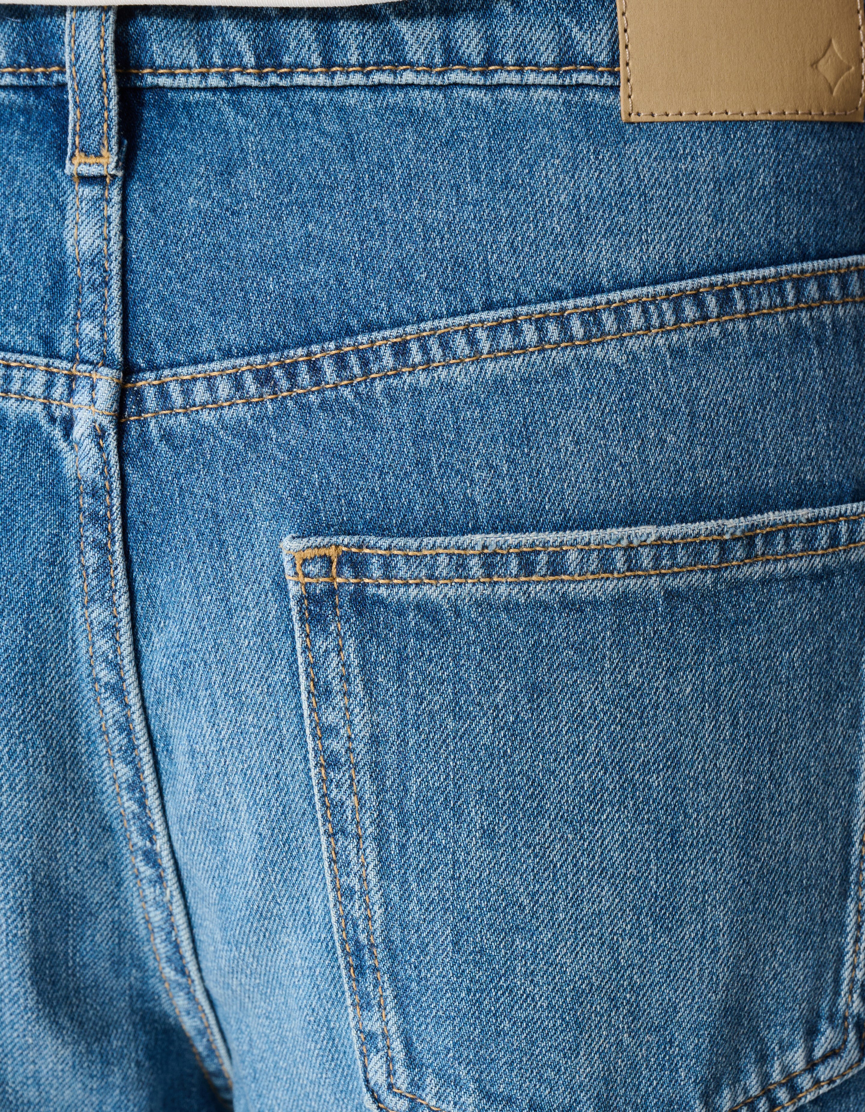 Barrel Fit Jeans Donkerblauw SHOEBY WOMEN