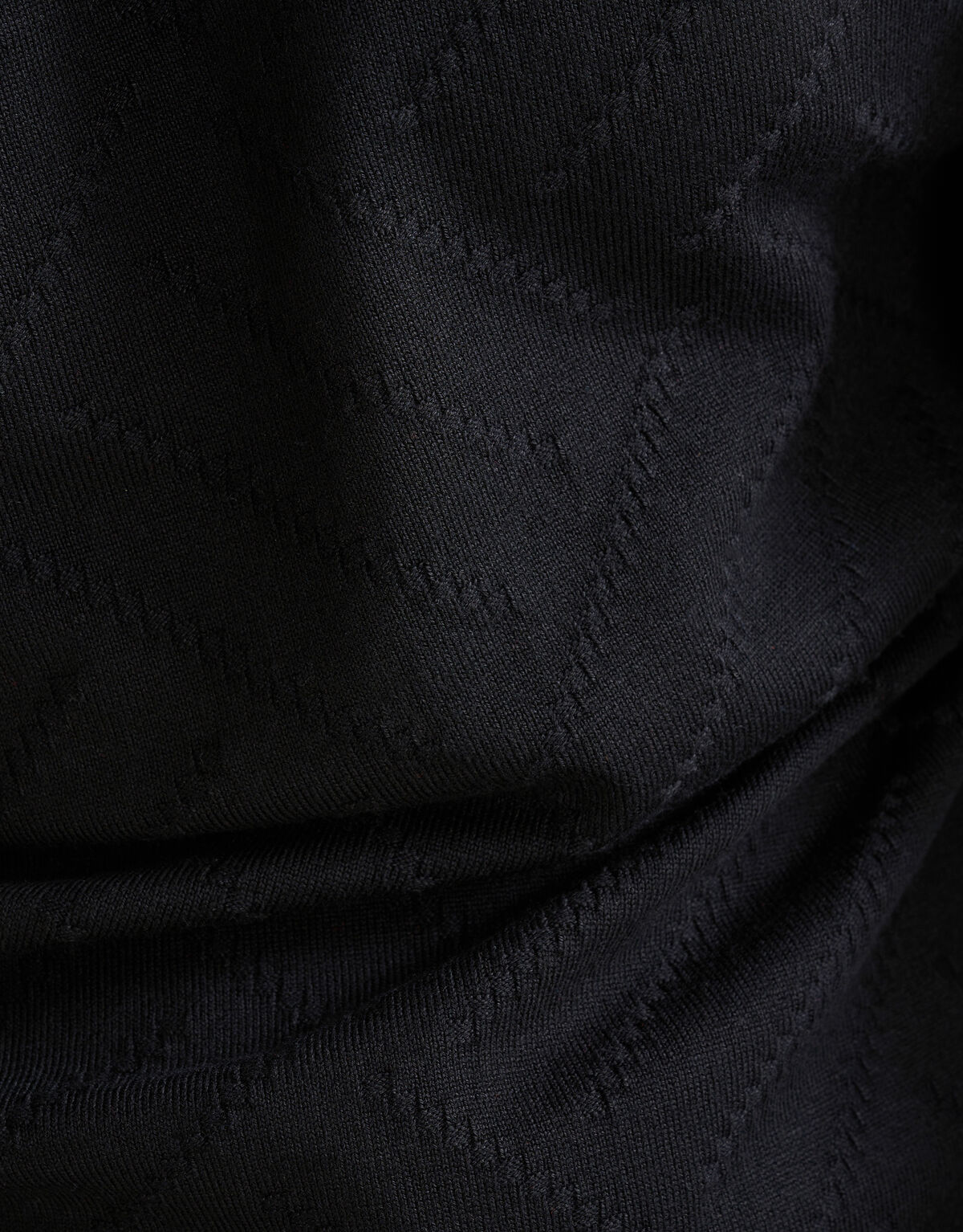 Diagonaal Trui Zwart SHOEBY MEN