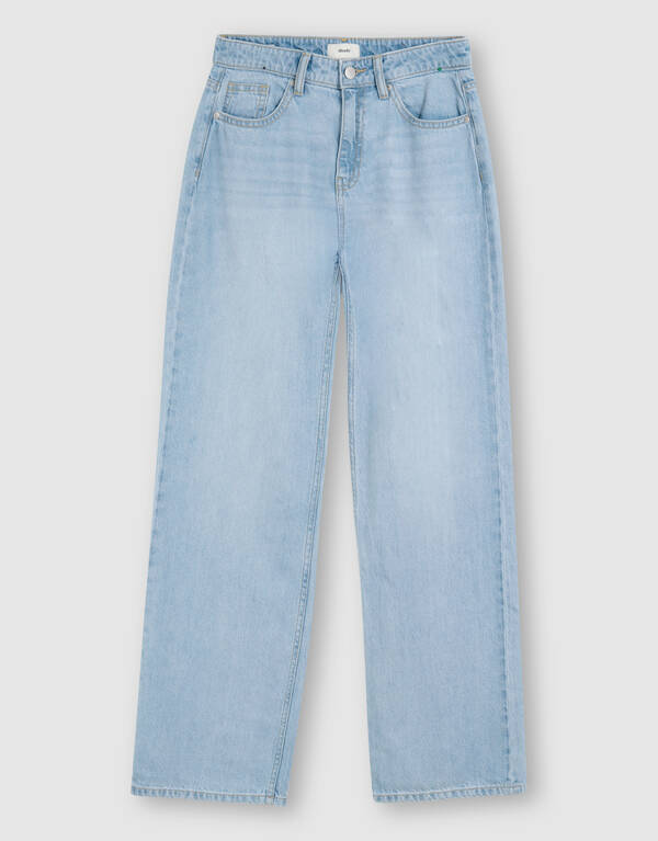 Soft Wide Leg Fit Jeans Bleached SHOEBY WOMEN