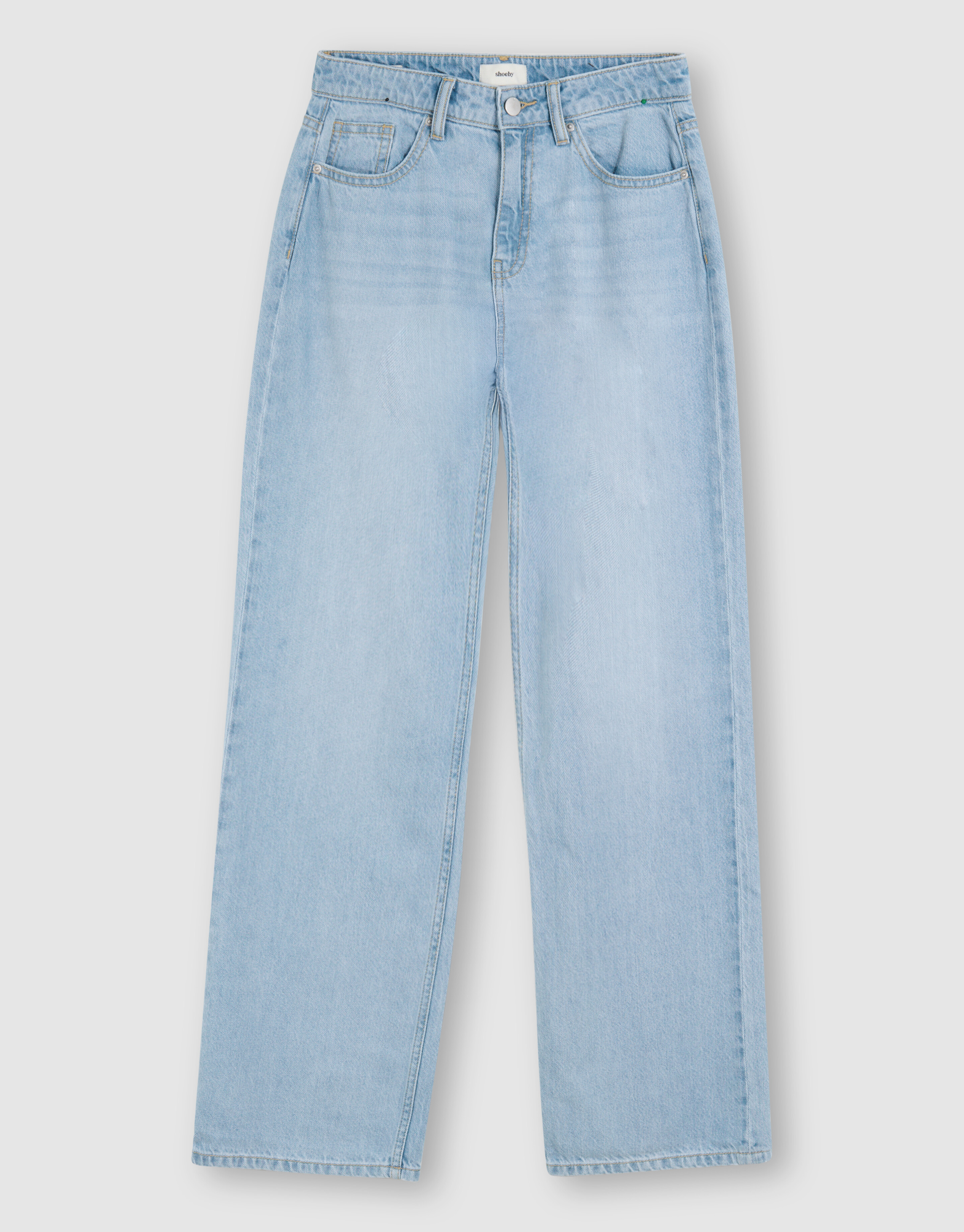 Soft Wide Leg Fit Jeans Bleached SHOEBY WOMEN
