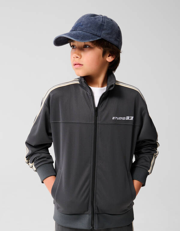 Sporty Jack Donkergrijs SHOEBY BOYS