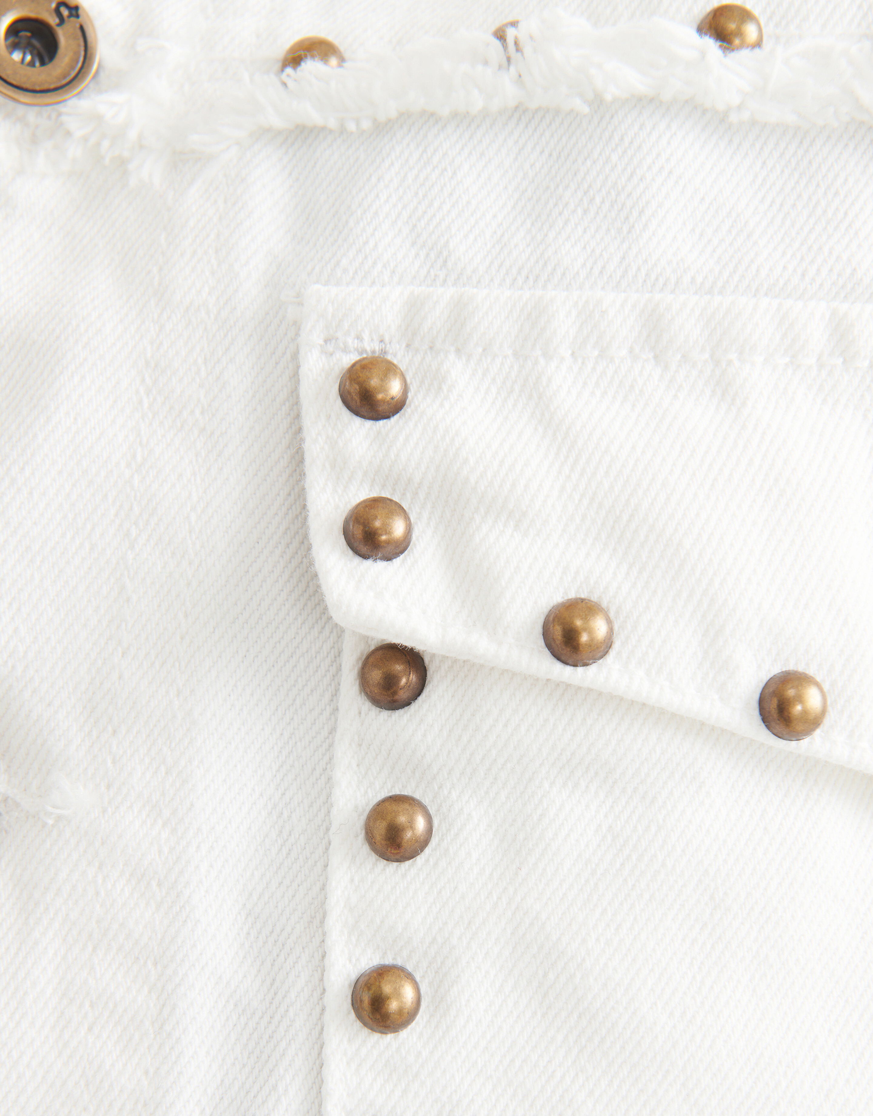 Denim Studs Jack Gebroken Wit By Mieke SHOEBY WOMEN