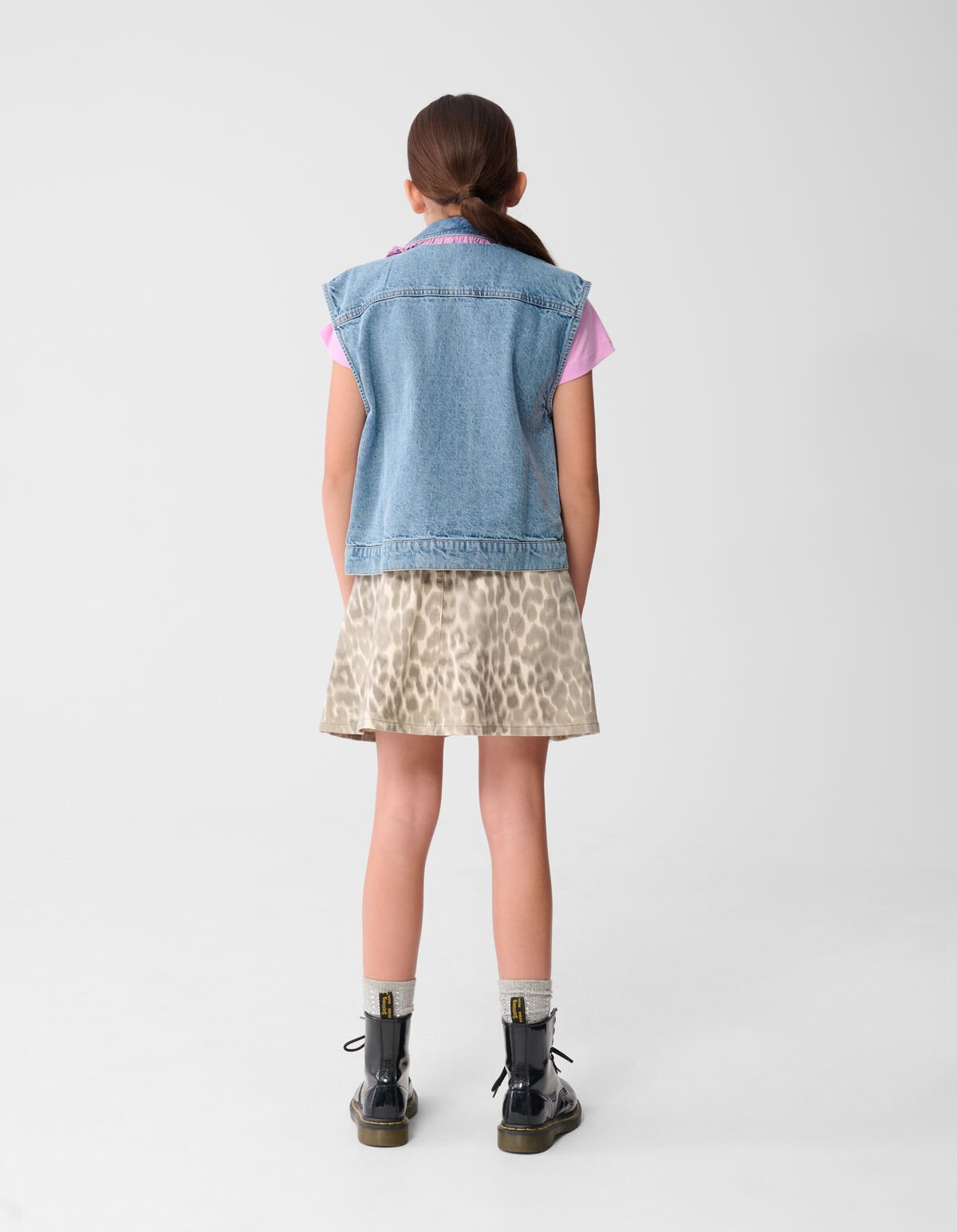 Denim Heart Gilet Blauw SHOEBY GIRLS
