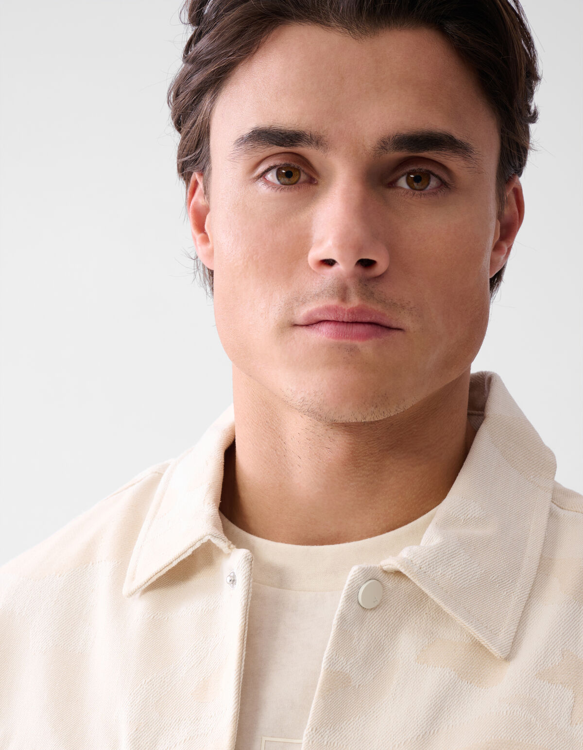 Denim Jacquard Jack Gebroken Wit SHOEBY MEN