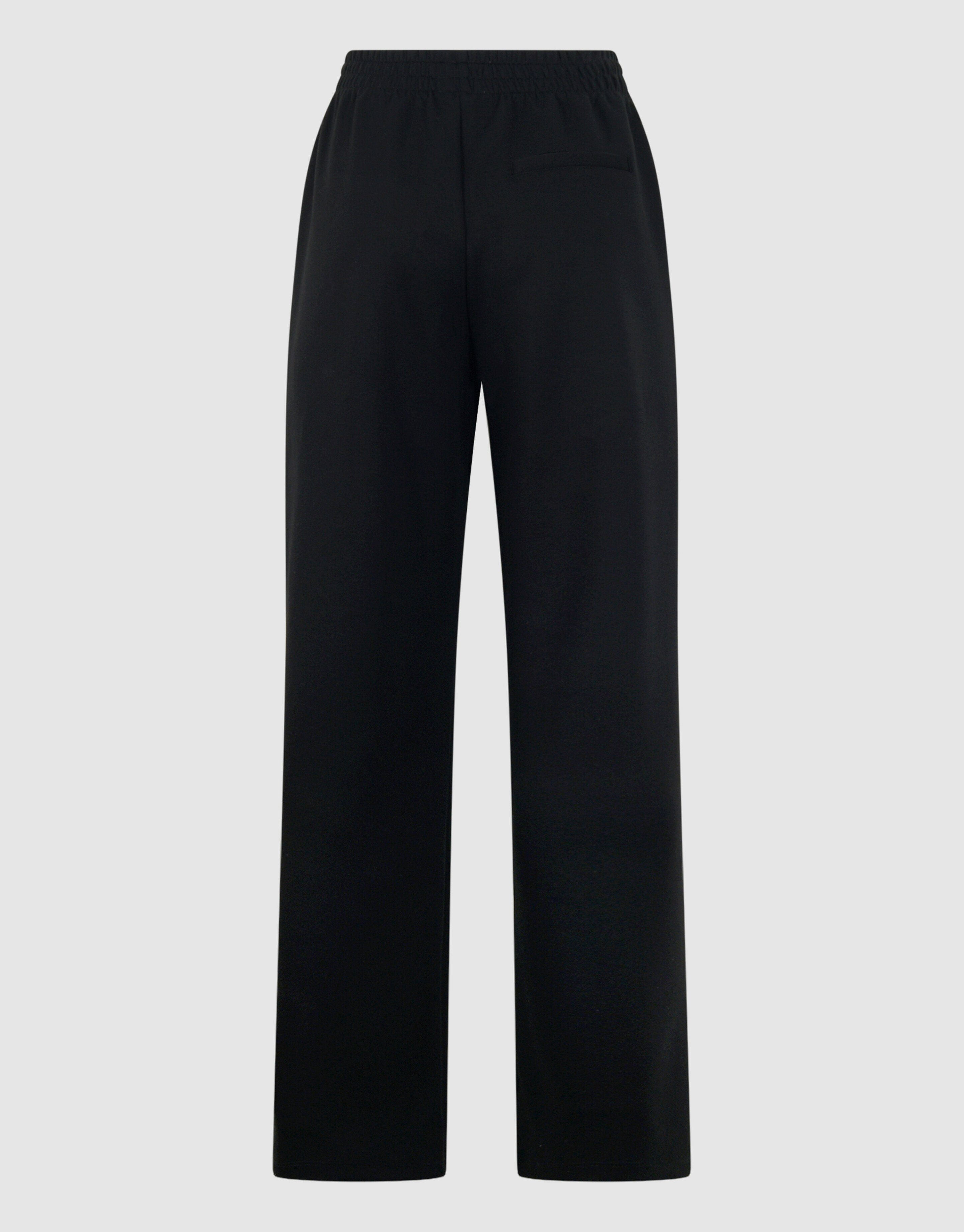 Eyelet Wide Leg Fit Broek Zwart SHOEBY WOMEN