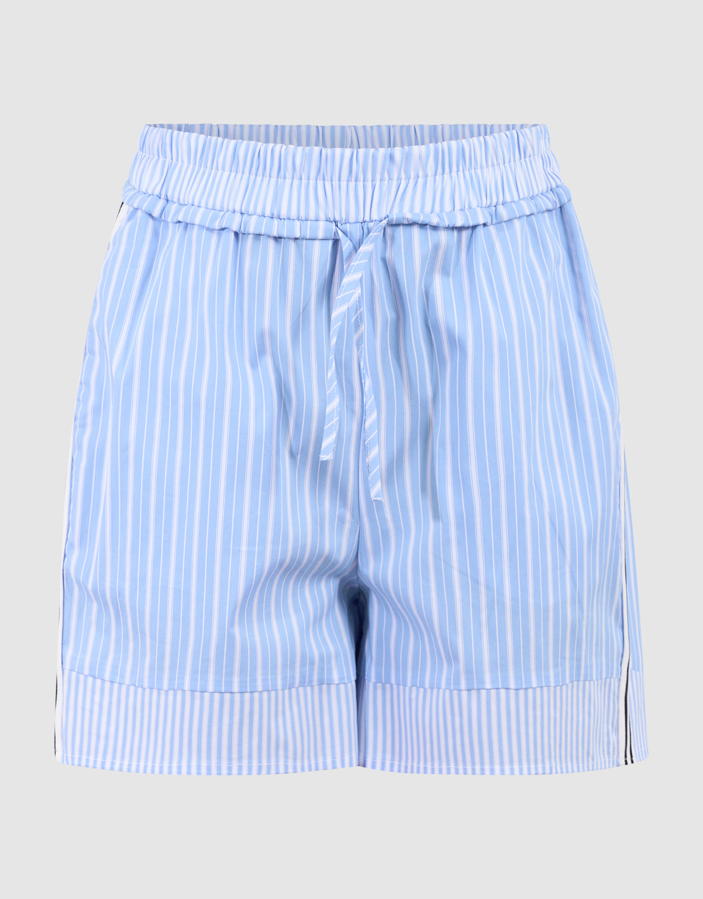 Stripe Poplin Short Lichtblauw SHOEBY GIRLS