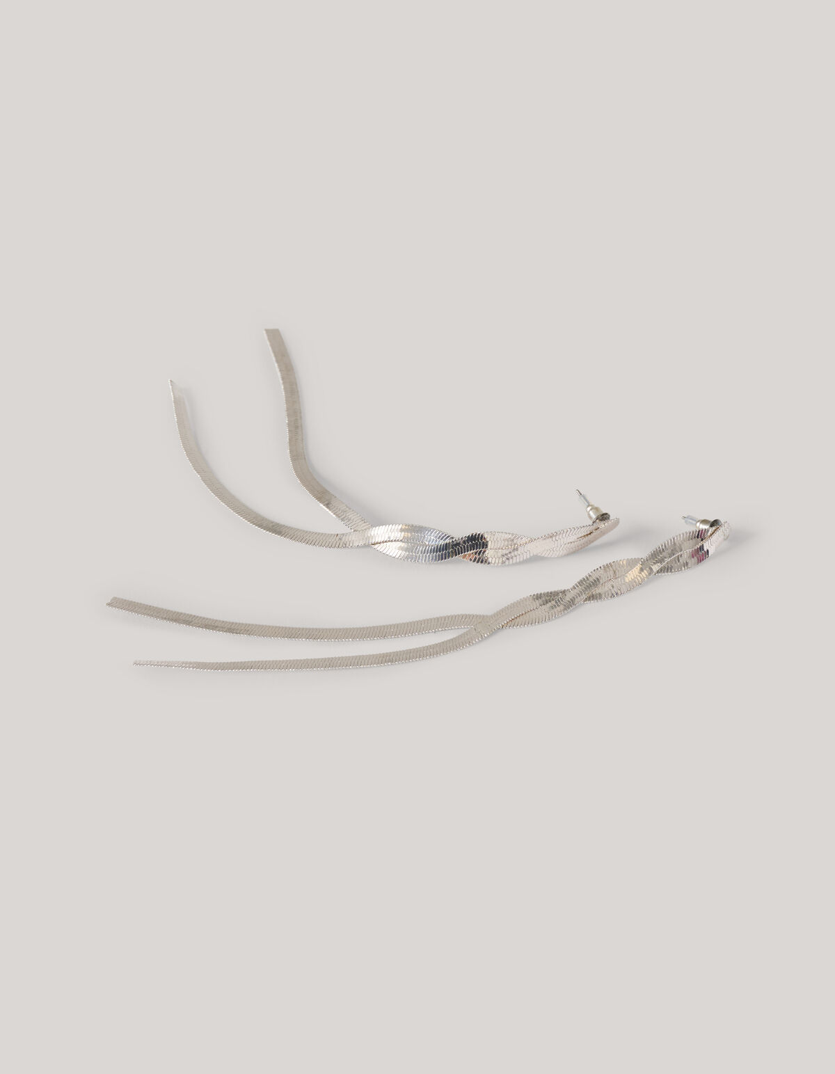 Twisted Oorbellen Zilver SHOEBY ACCESSOIRES