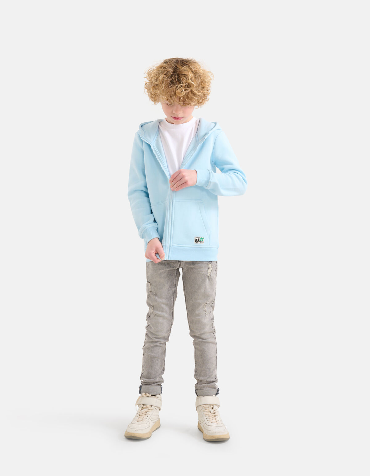 Label Vest Lichtblauw SHOEBY BOYS