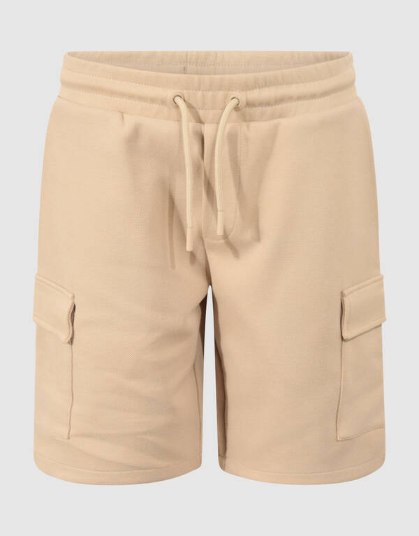 Cargo Jog Short Beige SHOEBY BOYS