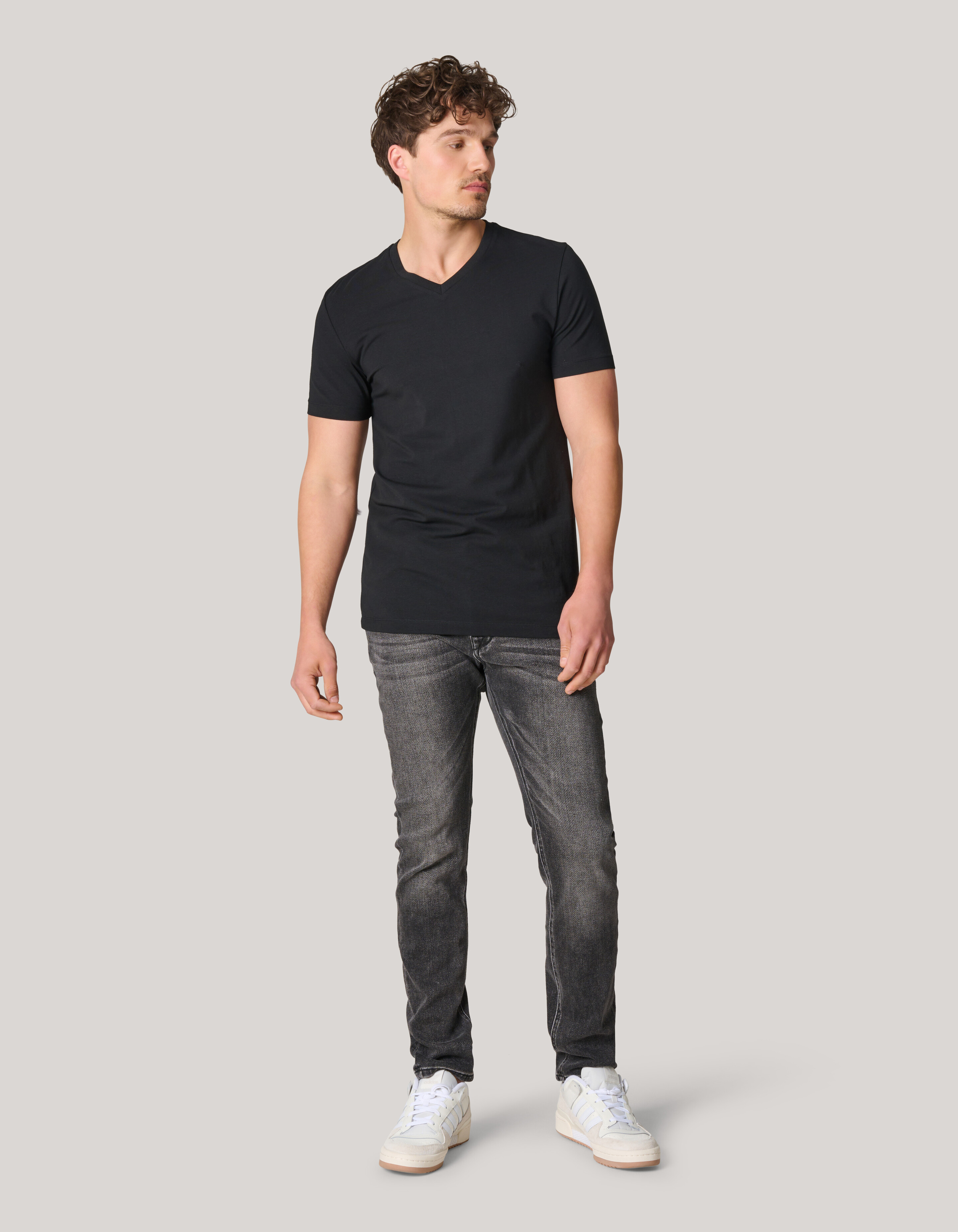 Slim Jog Jeans Grijs L32 SHOEBY MEN