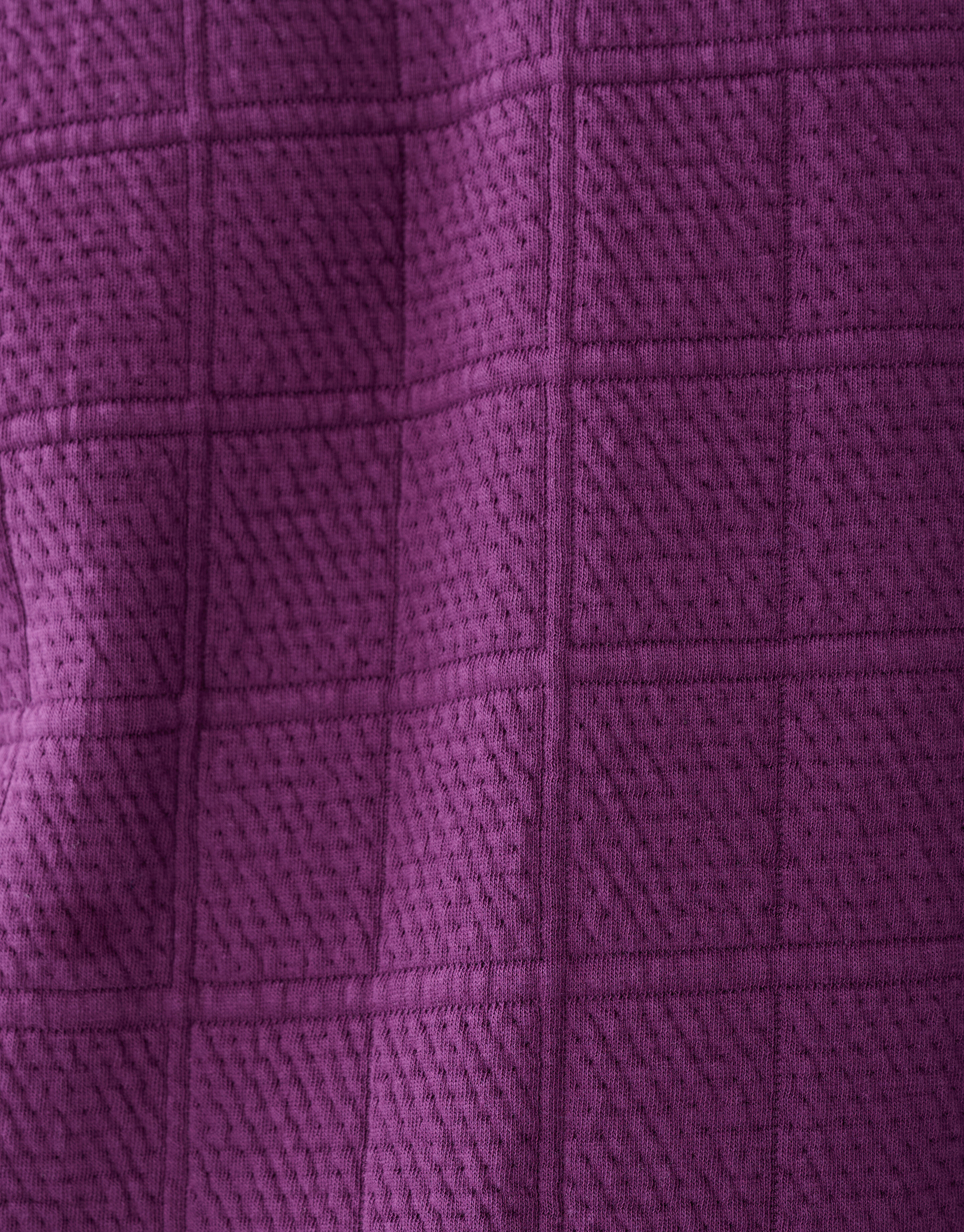 Structuur Sweater Donkerrood SHOEBY MEN