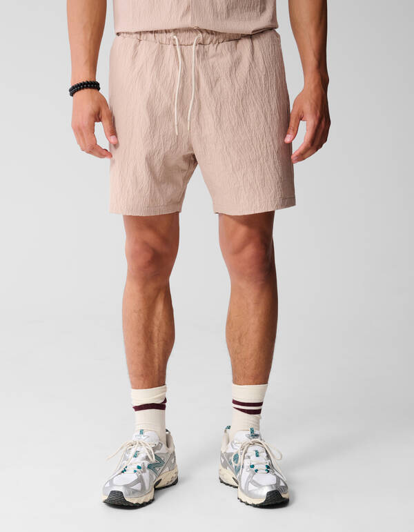 Structuur Short/Zwembroek Zand SHOEBY MEN