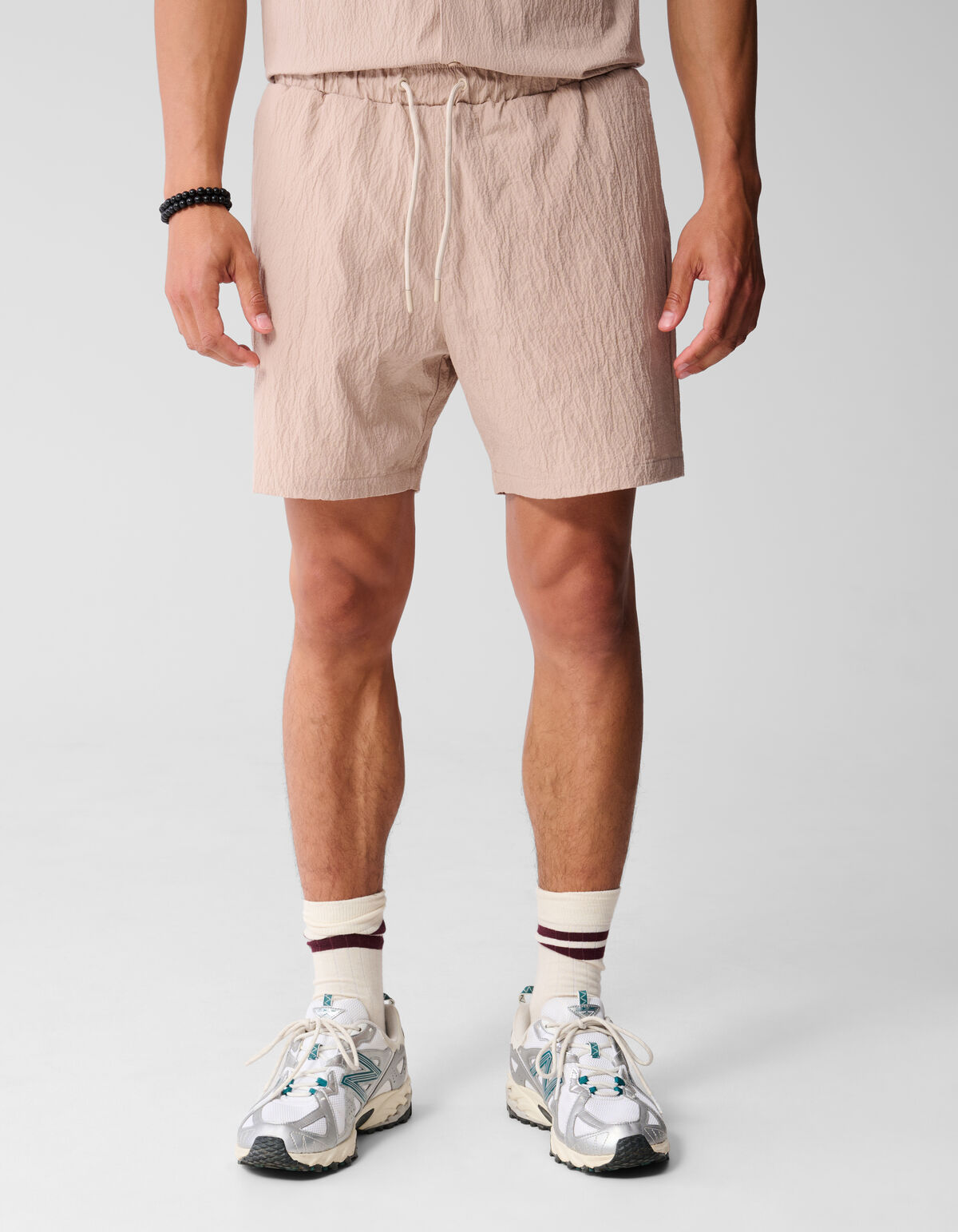 Structuur Short/Zwembroek Zand SHOEBY MEN