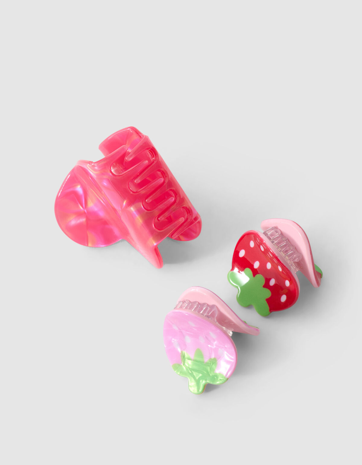 Strawberry Haarclip Set Rood SHOEBY GIRLS