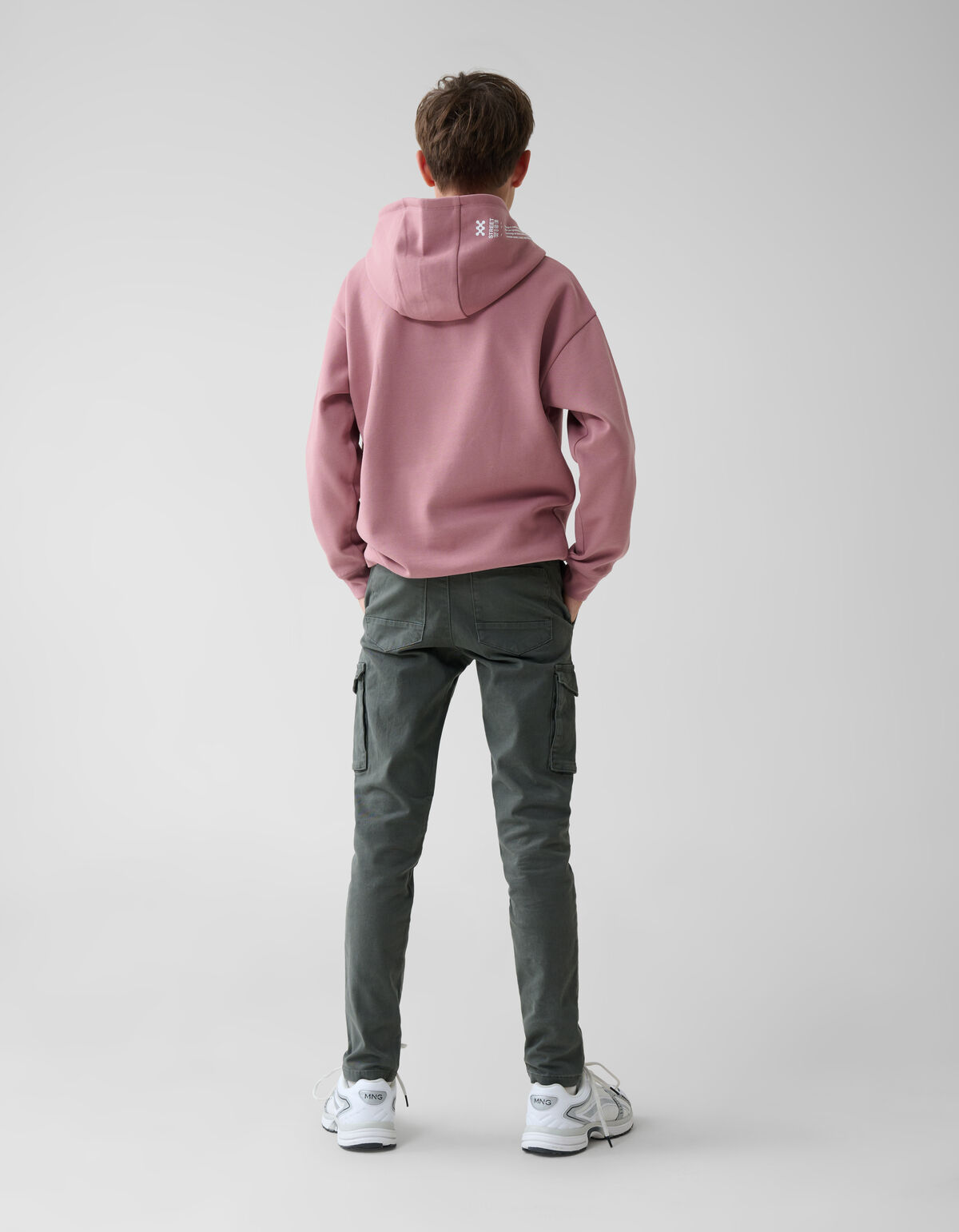 Cargo Broek Grijs SHOEBY BOYS