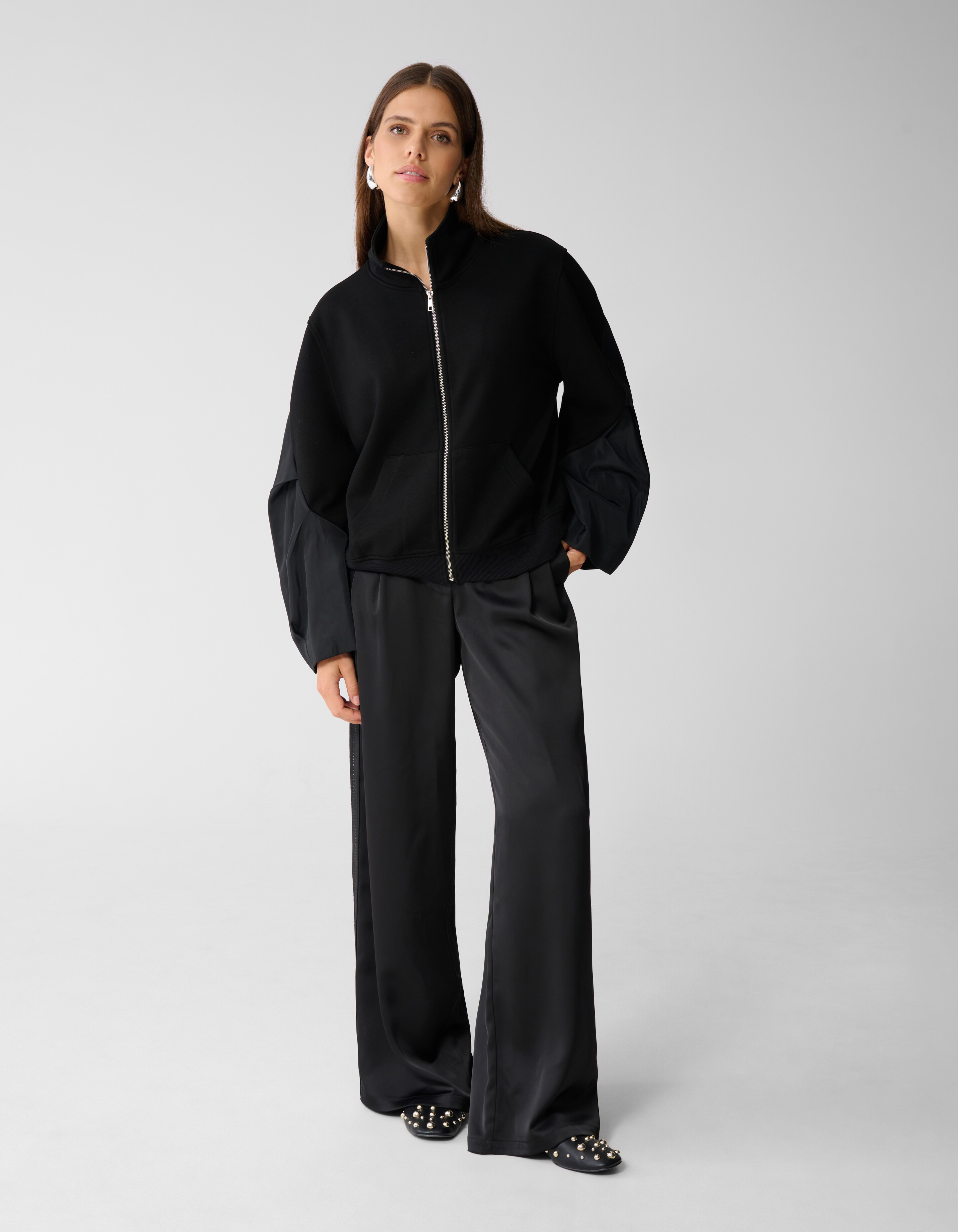 Bomber Sleeve Vest Zwart By Mieke SHOEBY WOMEN