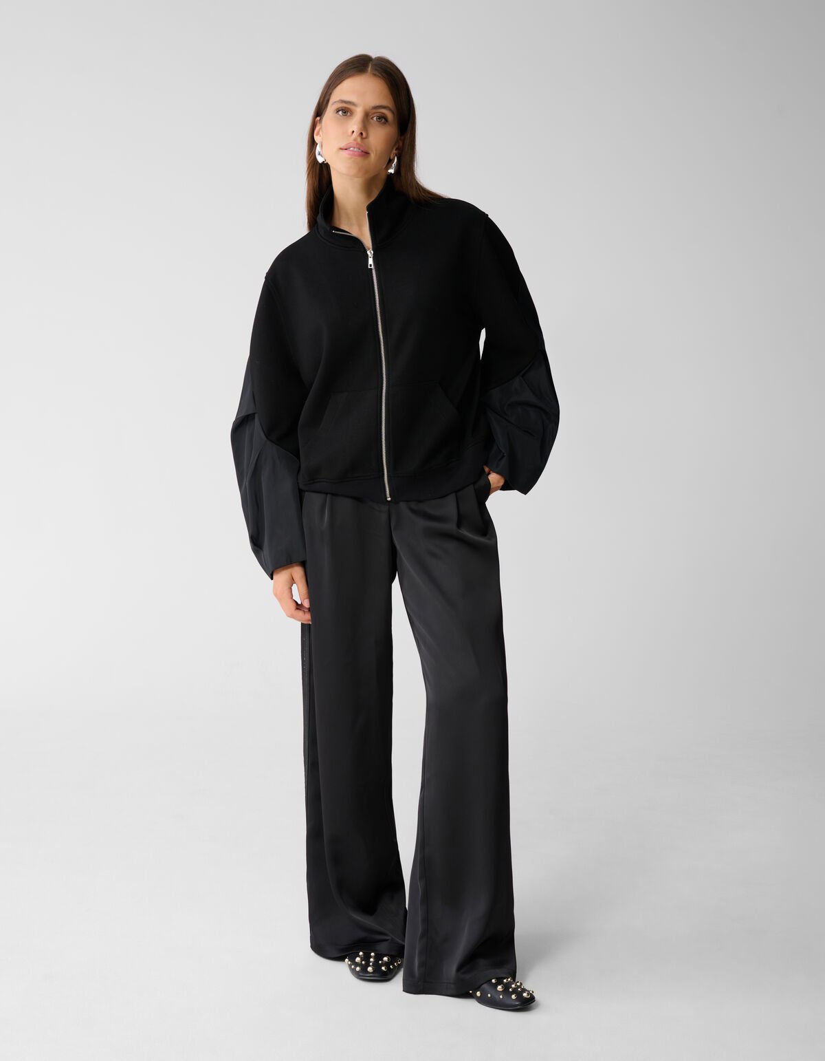 Bomber Sleeve Vest Zwart By Mieke SHOEBY WOMEN