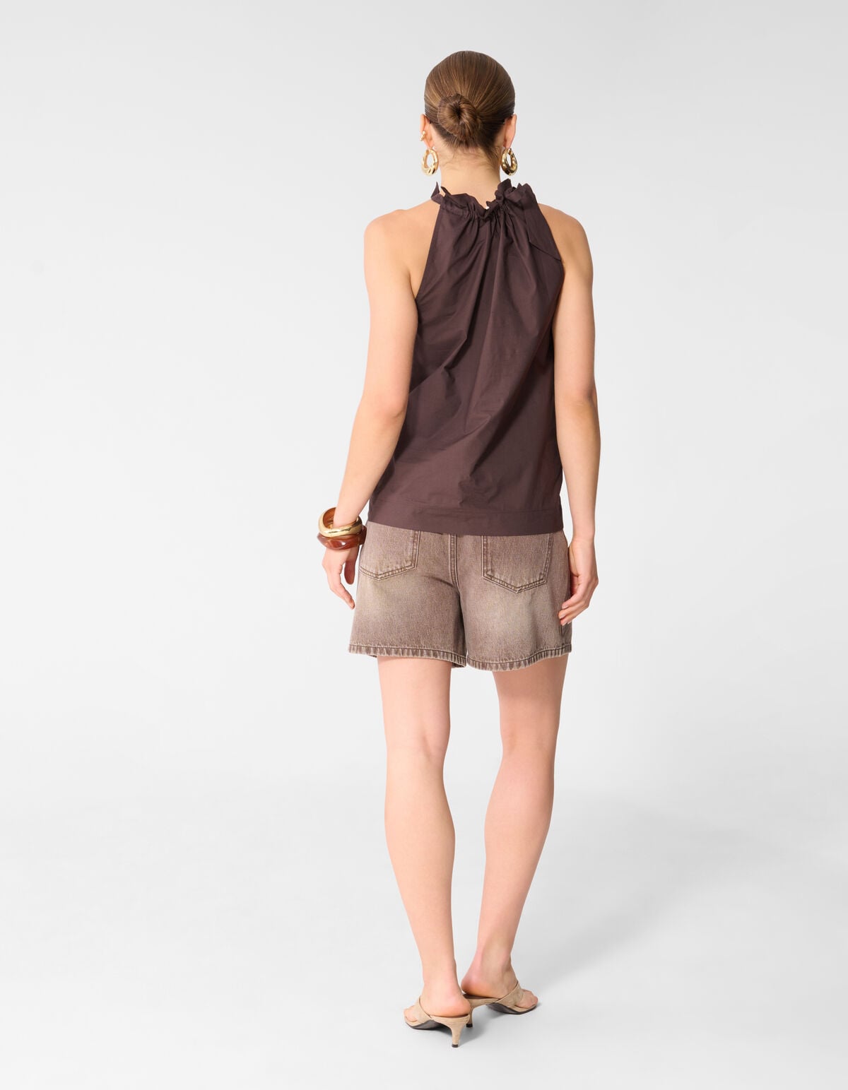 Halter Top Bruin SHOEBY WOMEN