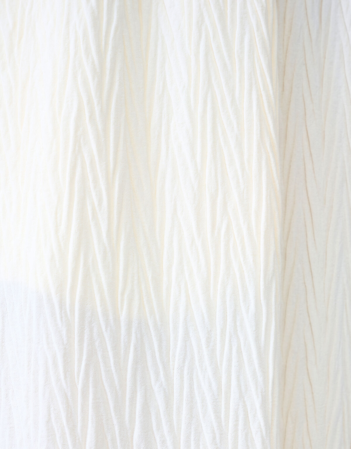 Crinkle Wide Leg Broek Gebroken Wit SHOEBY WOMEN