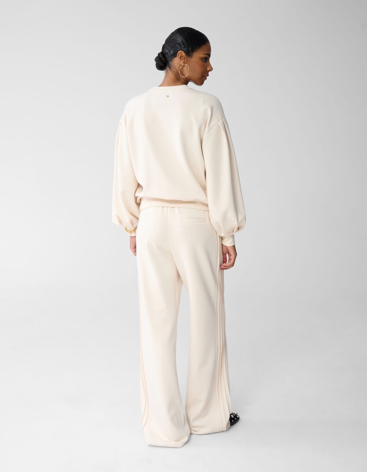 Oversized Sweater Gebroken Wit By Fred SHOEBY WOMEN