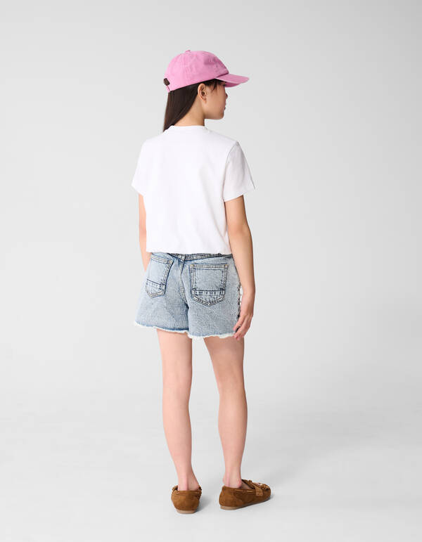 Balloon Artwork T-shirt Wit SHOEBY GIRLS