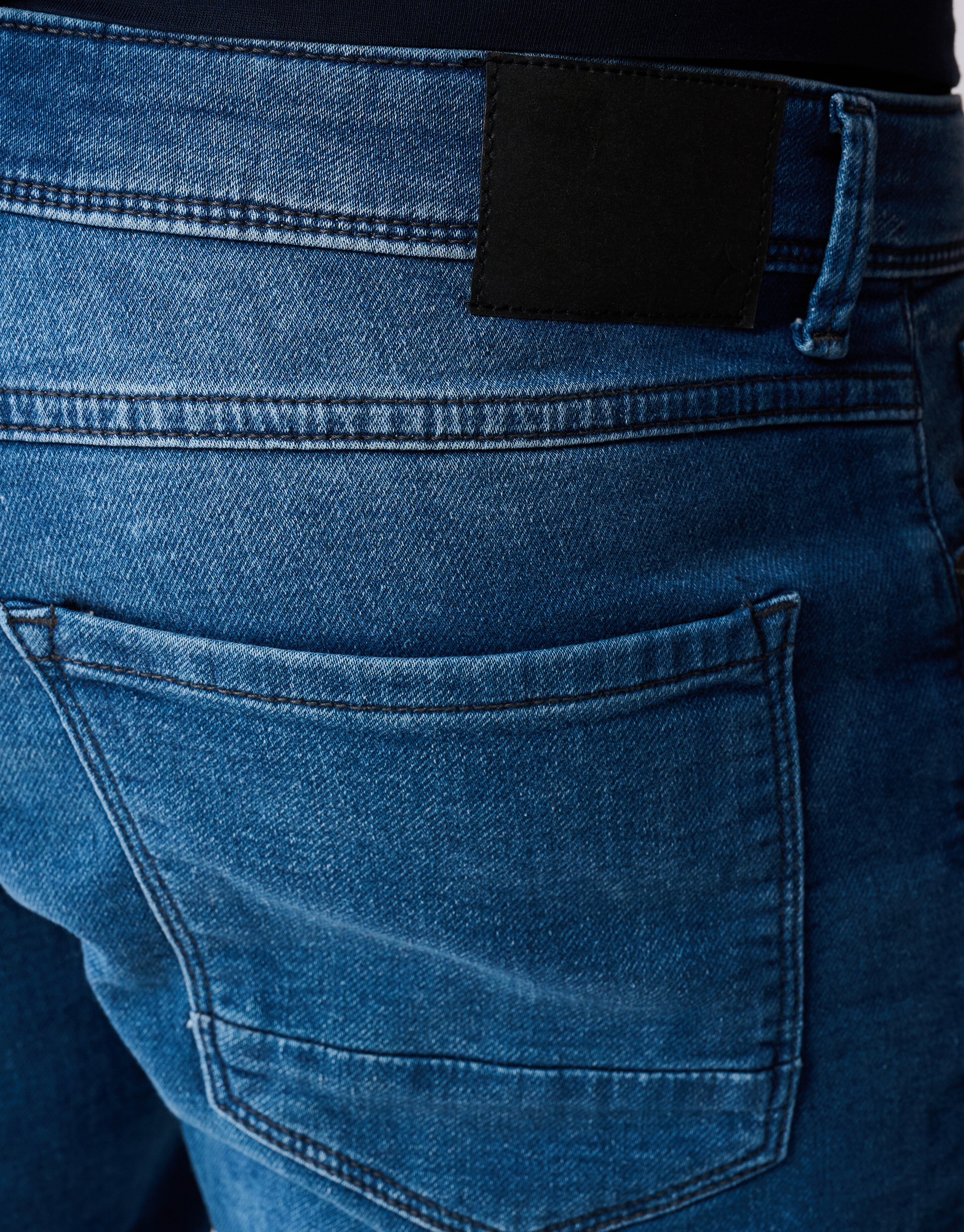 Jog Denim Short Donkerblauw SHOEBY MEN
