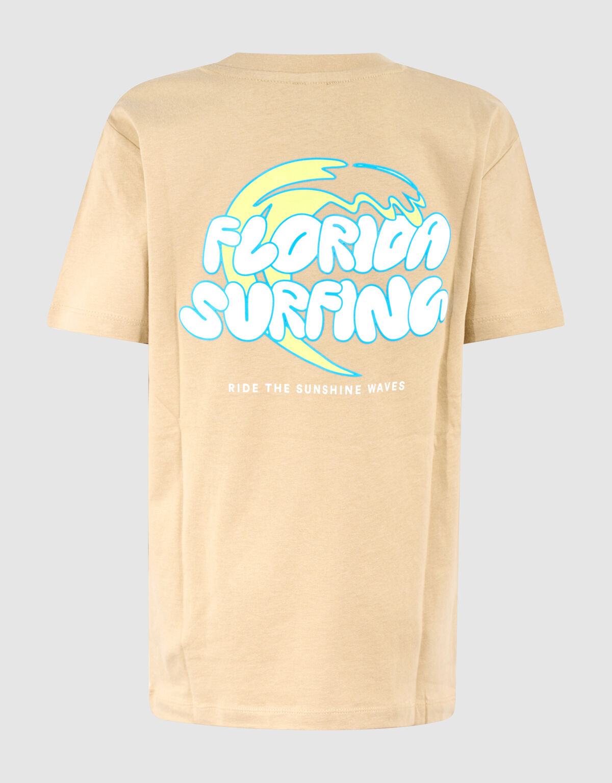 Florida Artwork T-shirt Beige SHOEBY BOYS