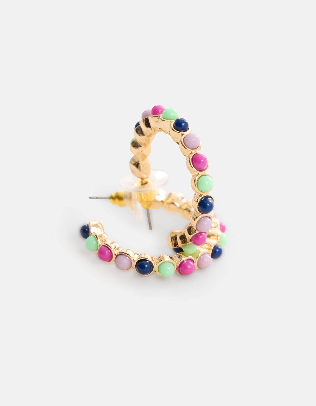 Gekleurde Stenen Oorbellen Goud SHOEBY ACCESSOIRES
