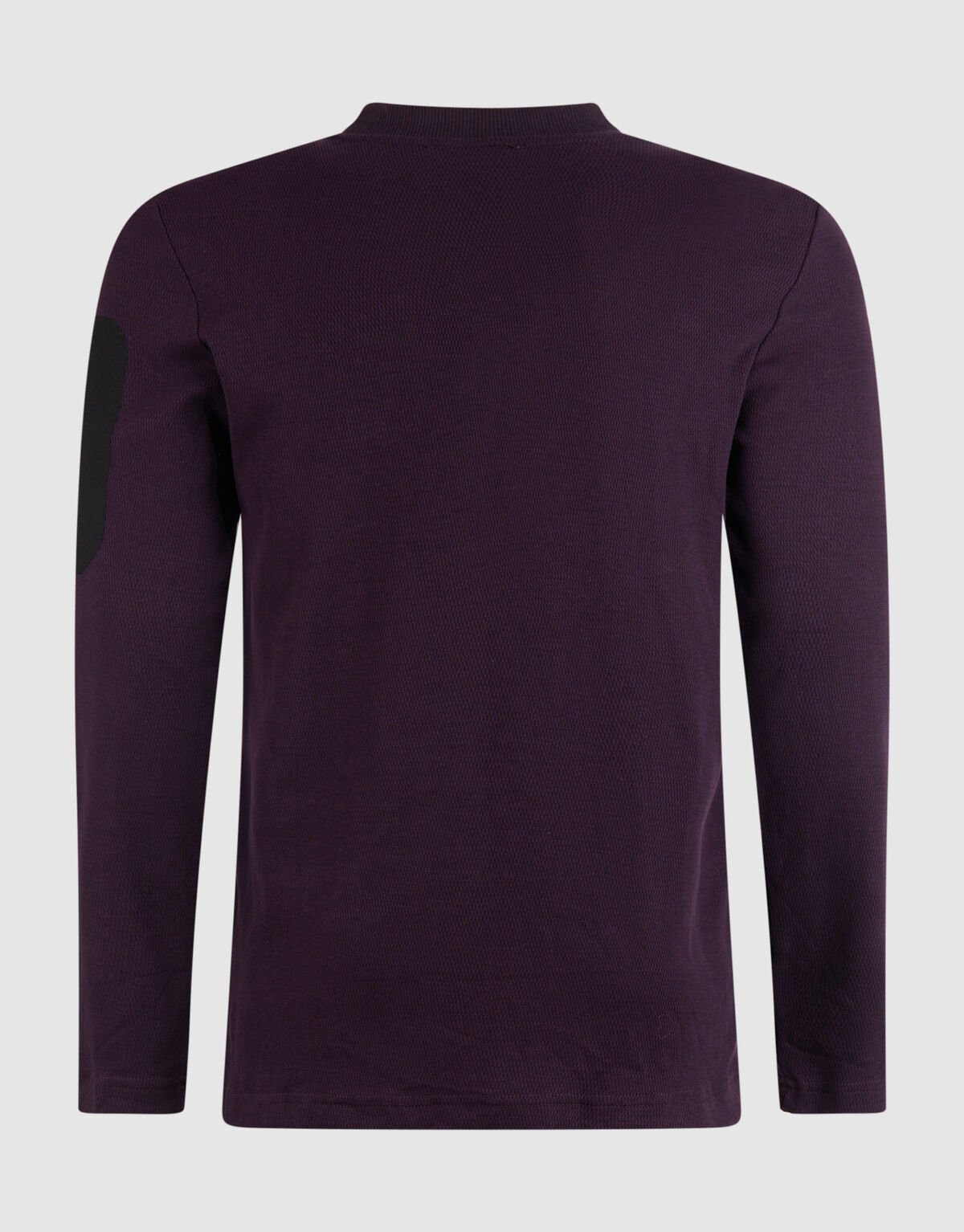 Pocket Longsleeve T-shirt Donkerrood SHOEBY MEN