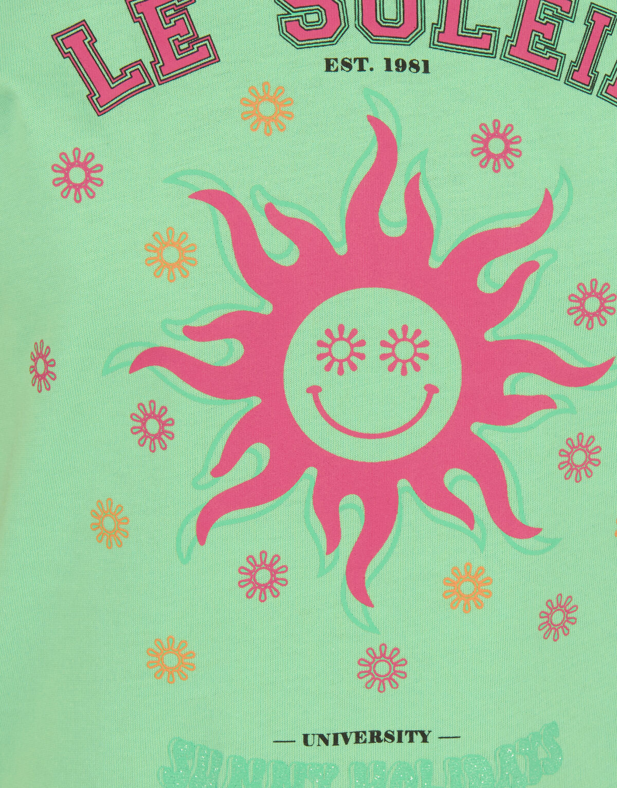 Printed T-shirt Groen SHOEBY GIRLS