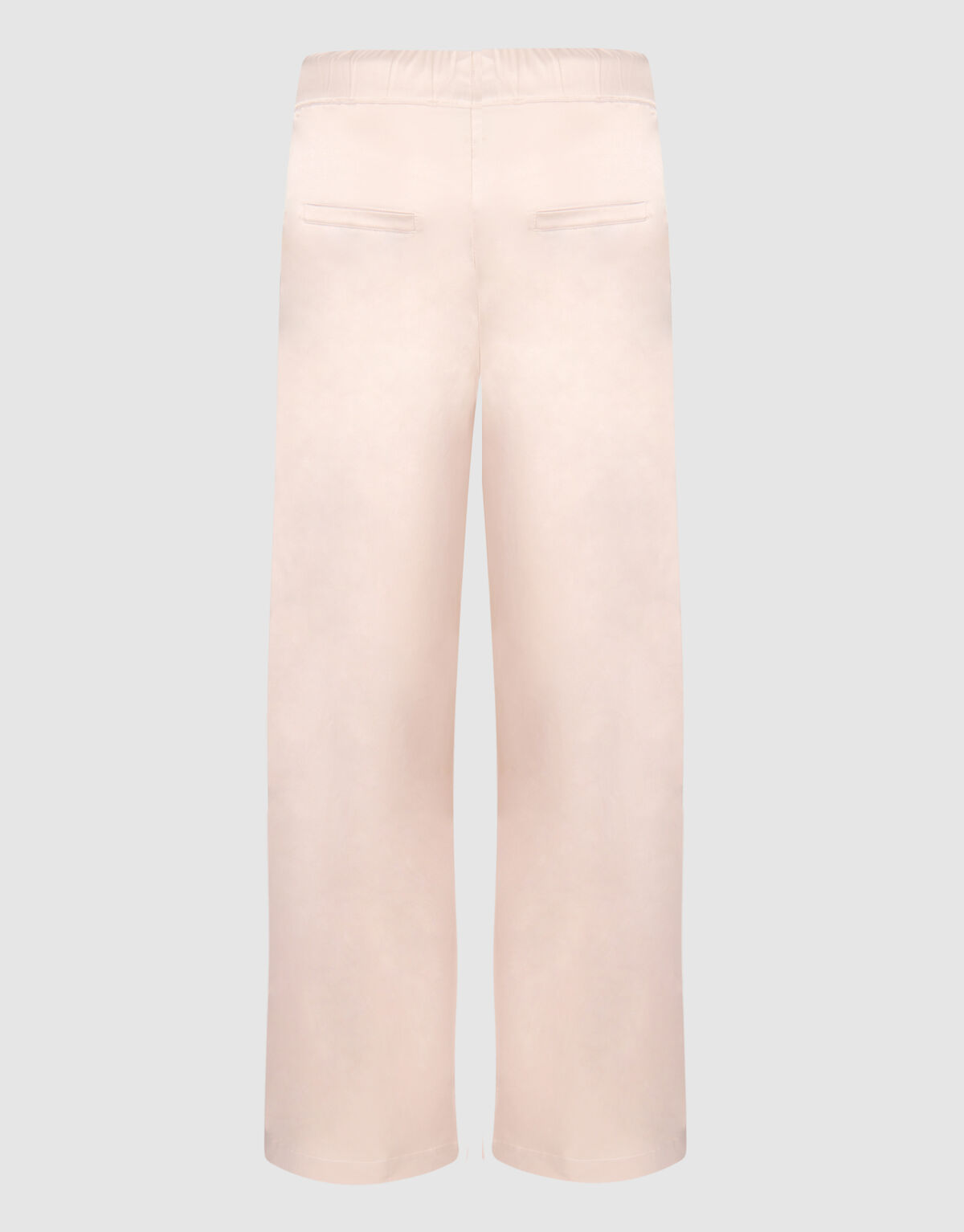 Satijnen Wide Leg Broek Zand SHOEBY WOMEN