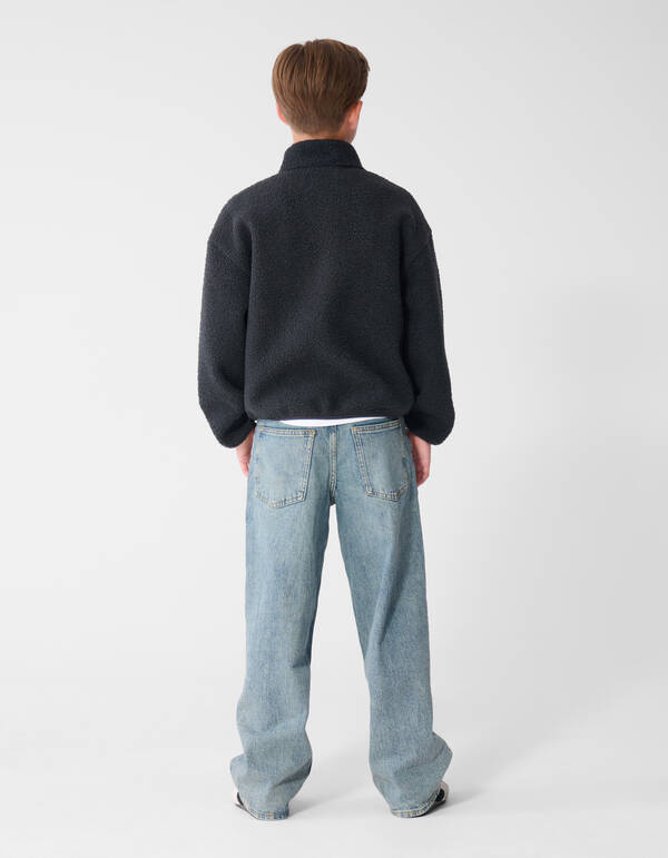 Ultra Baggy Fit Jeans Blauw SHOEBY BOYS