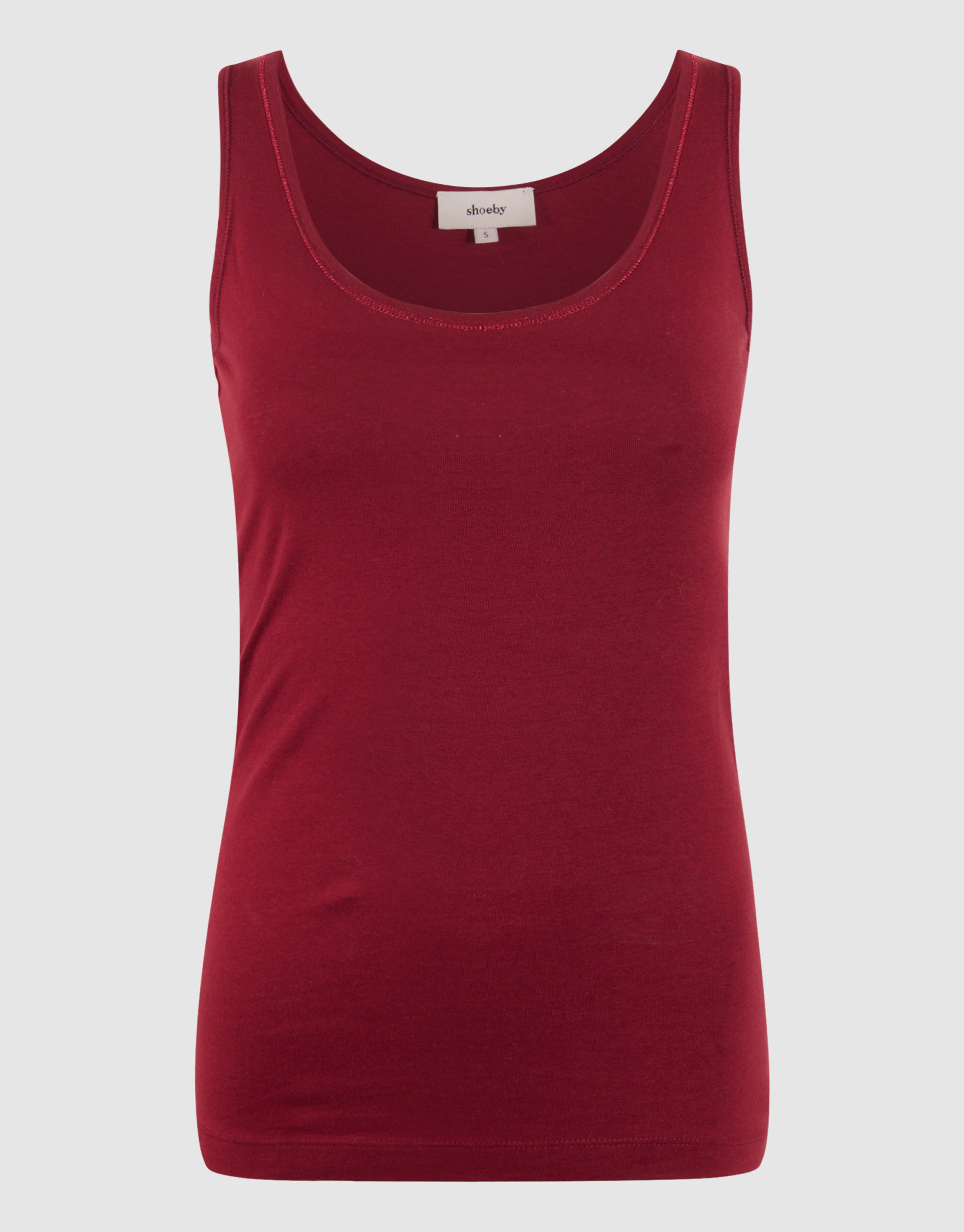 Basic Tanktop Rood SHOEBY WOMEN