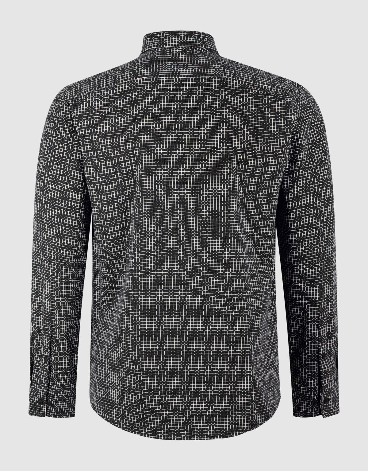 Printed Logo Overhemd Zwart SHOEBY MEN