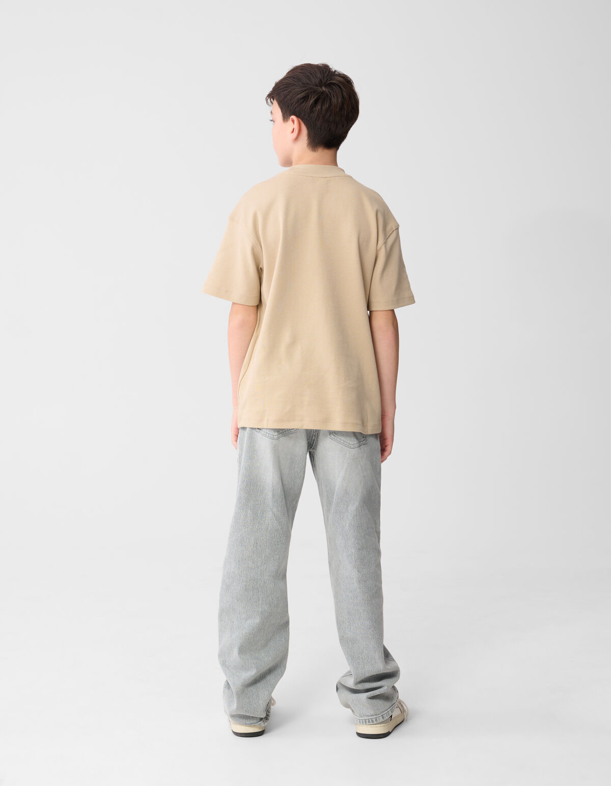 Label T-shirt Zand SHOEBY BOYS