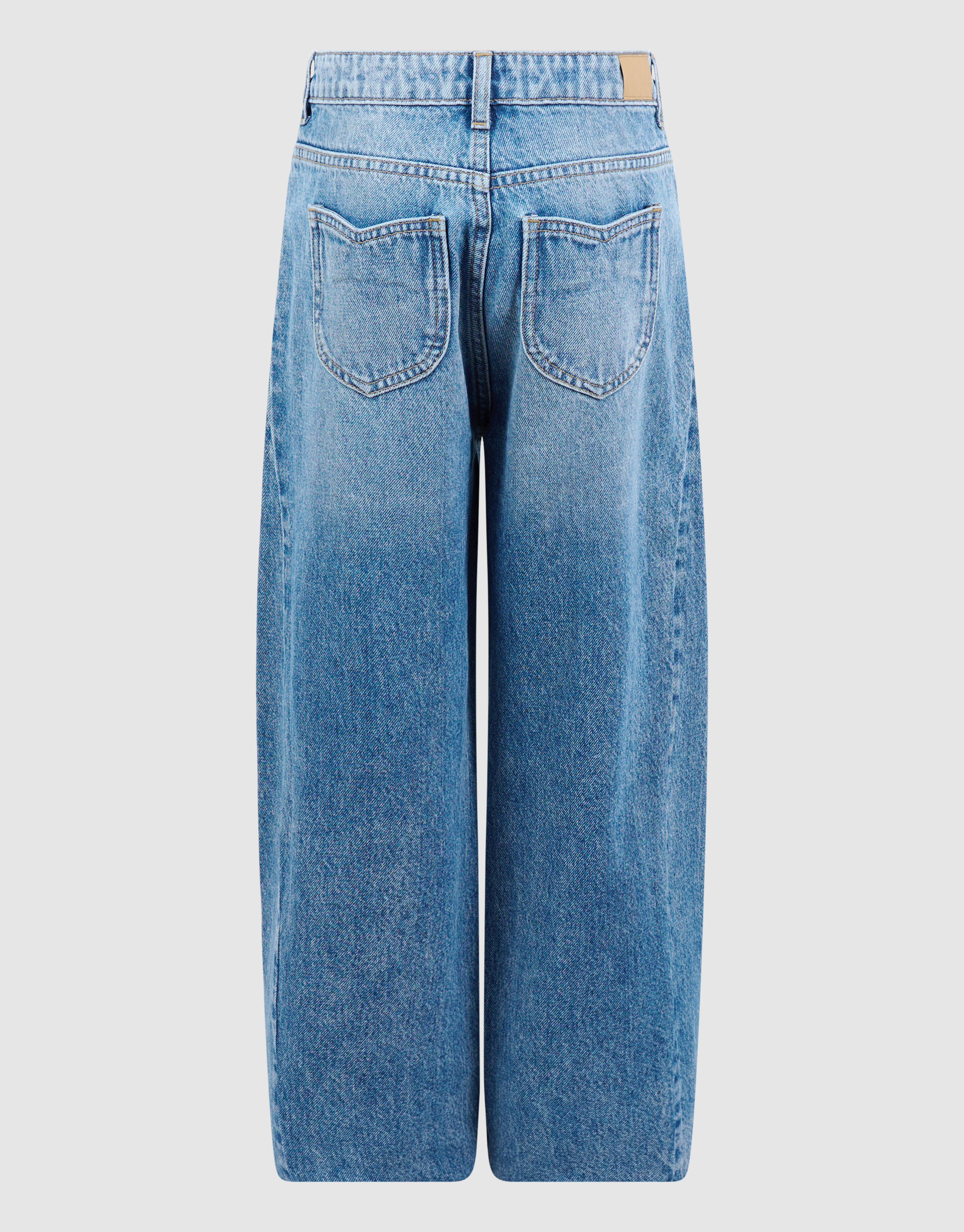 Seam Barrel Fit Jeans Blauw SHOEBY GIRLS