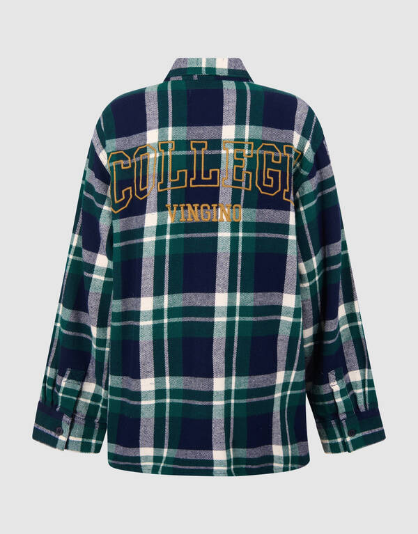 Geruit Overshirt Donkerblauw Shoeby X Vingino SHOEBY BOYS