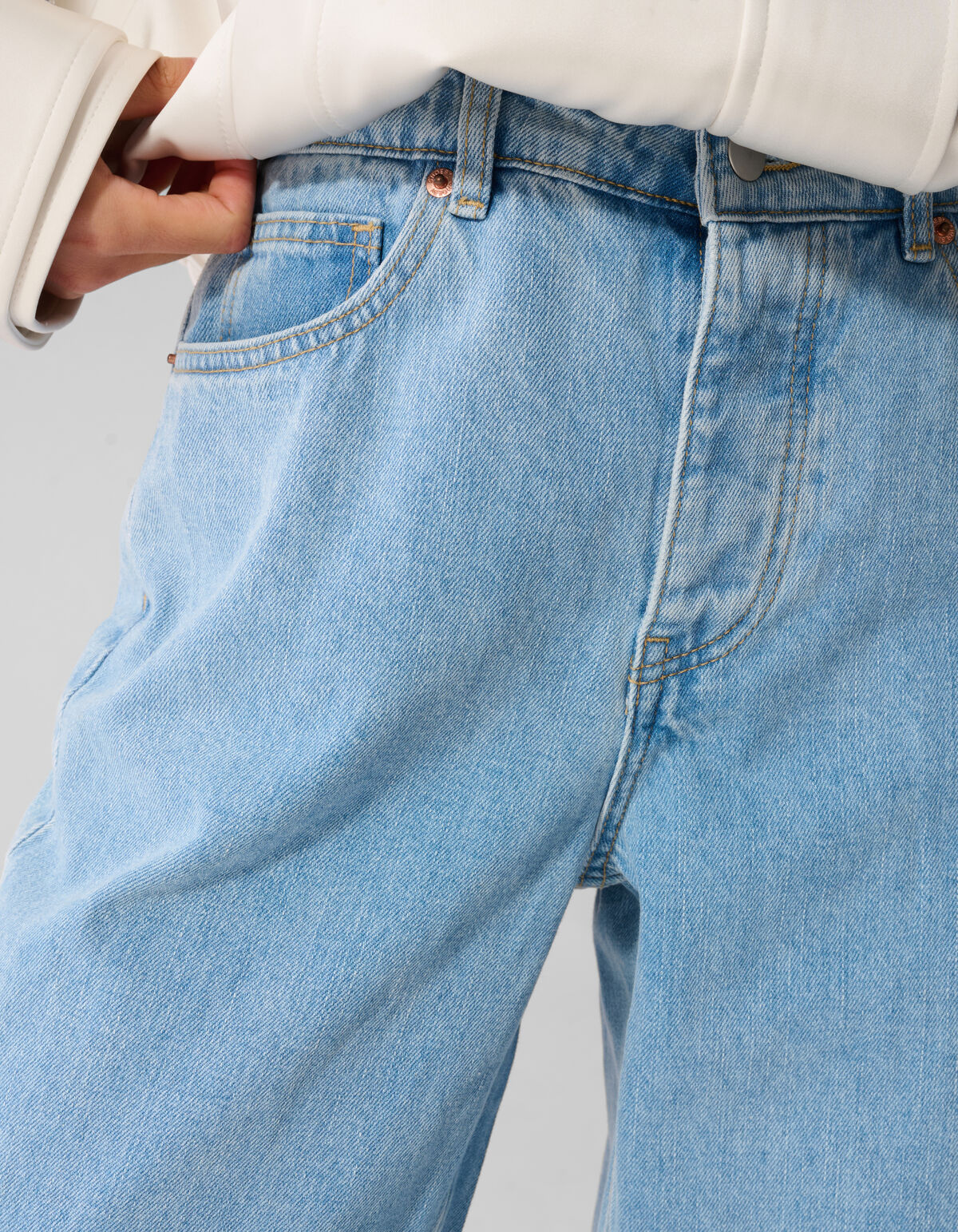 Straight Fit Jeans Blauw By Anna SHOEBY WOMEN