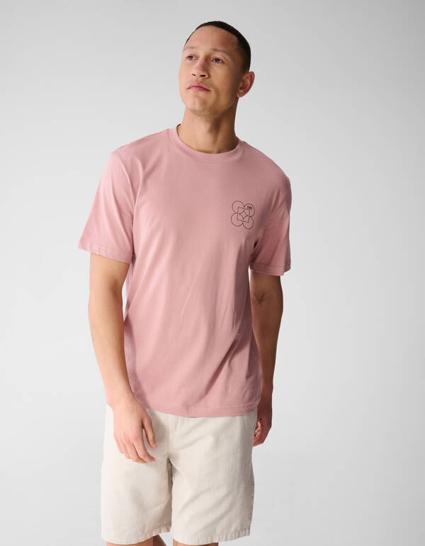 Spark Artwork T-shirt Roze SHOEBY MEN