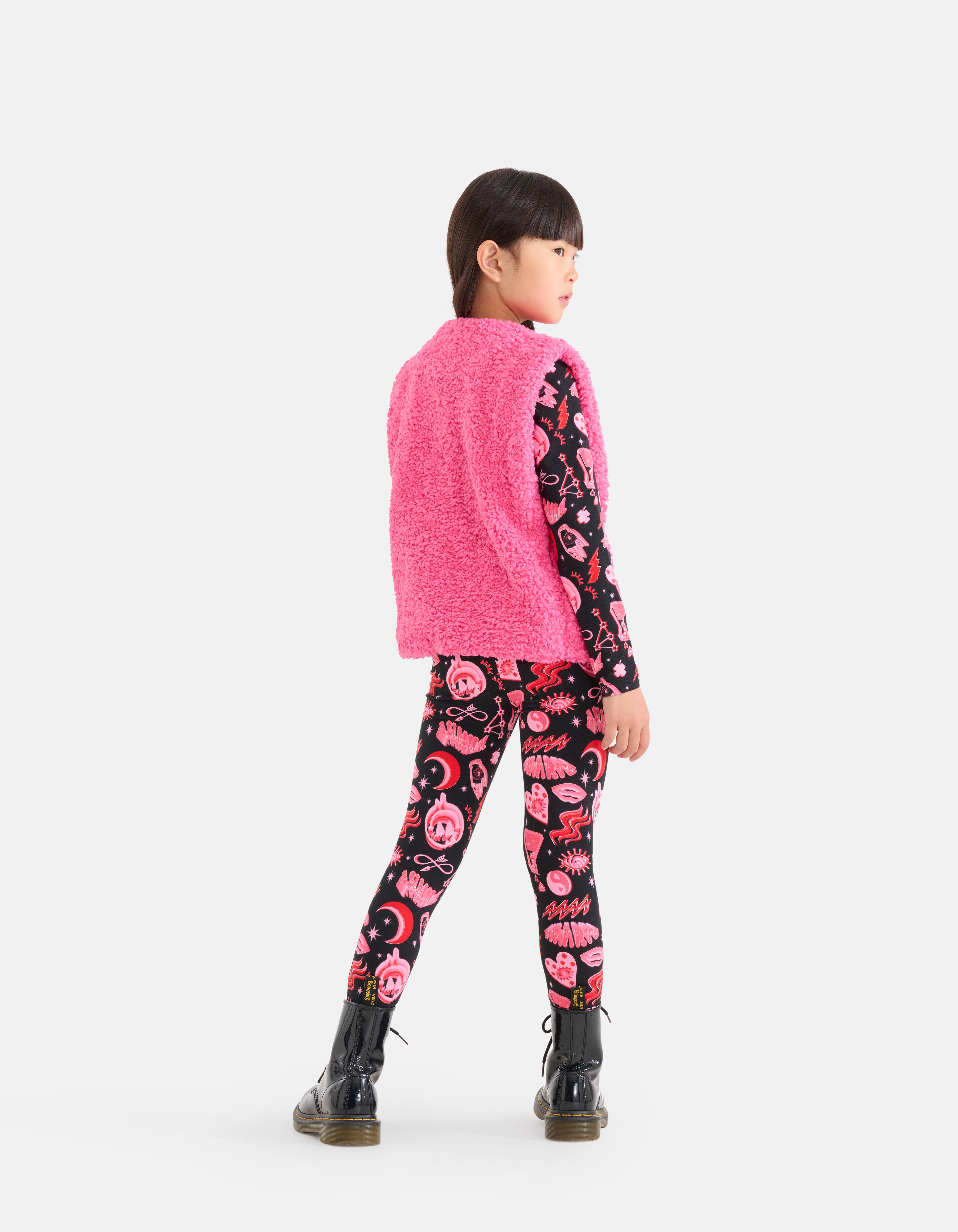 Teddy Gilet Roze SHOEBY GIRLS