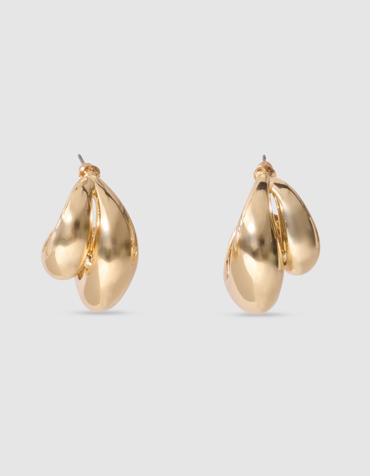 Double Drop Oorbellen Goud SHOEBY ACCESSOIRES