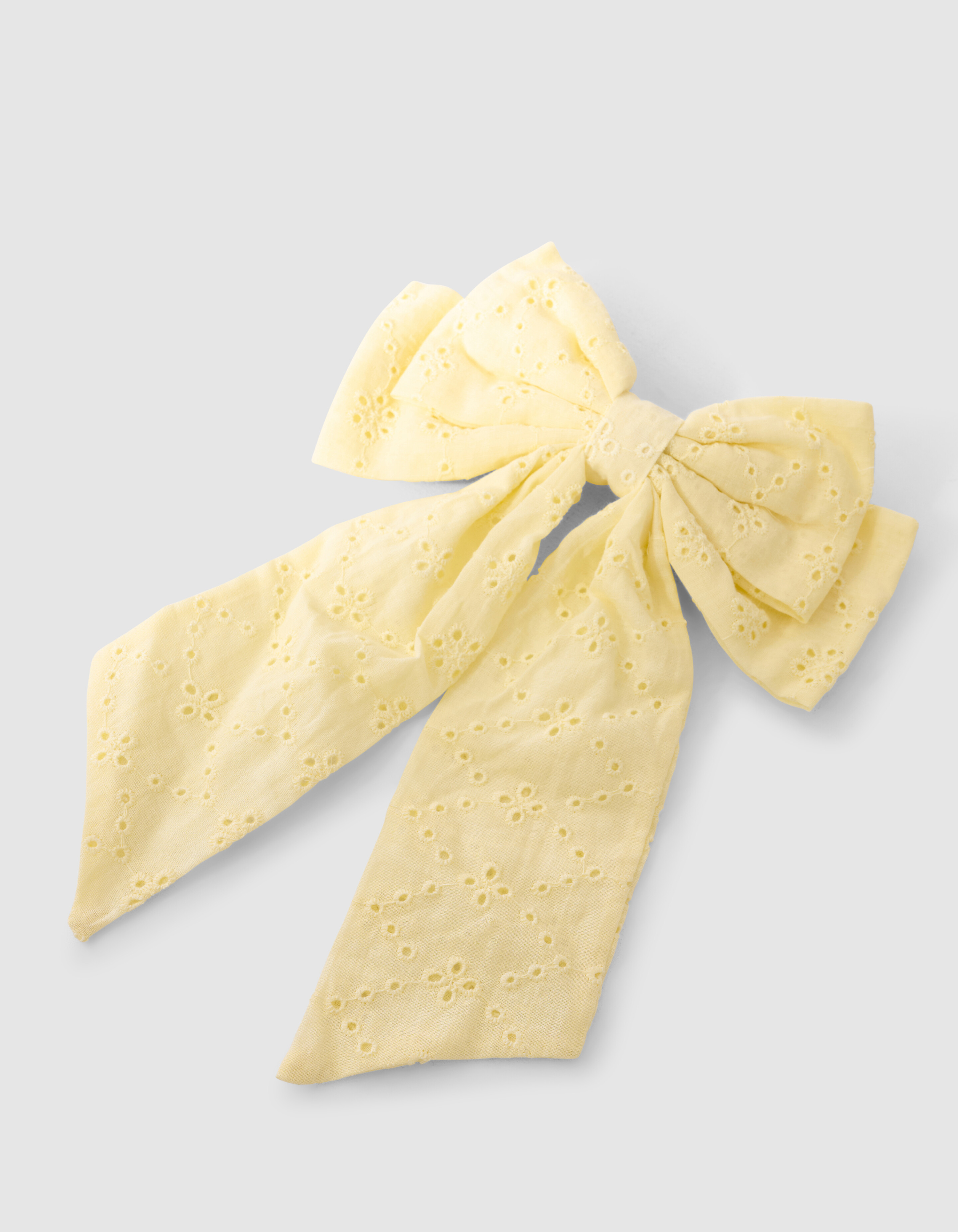 Strik Haarclip Lichtgeel SHOEBY ACCESSOIRES
